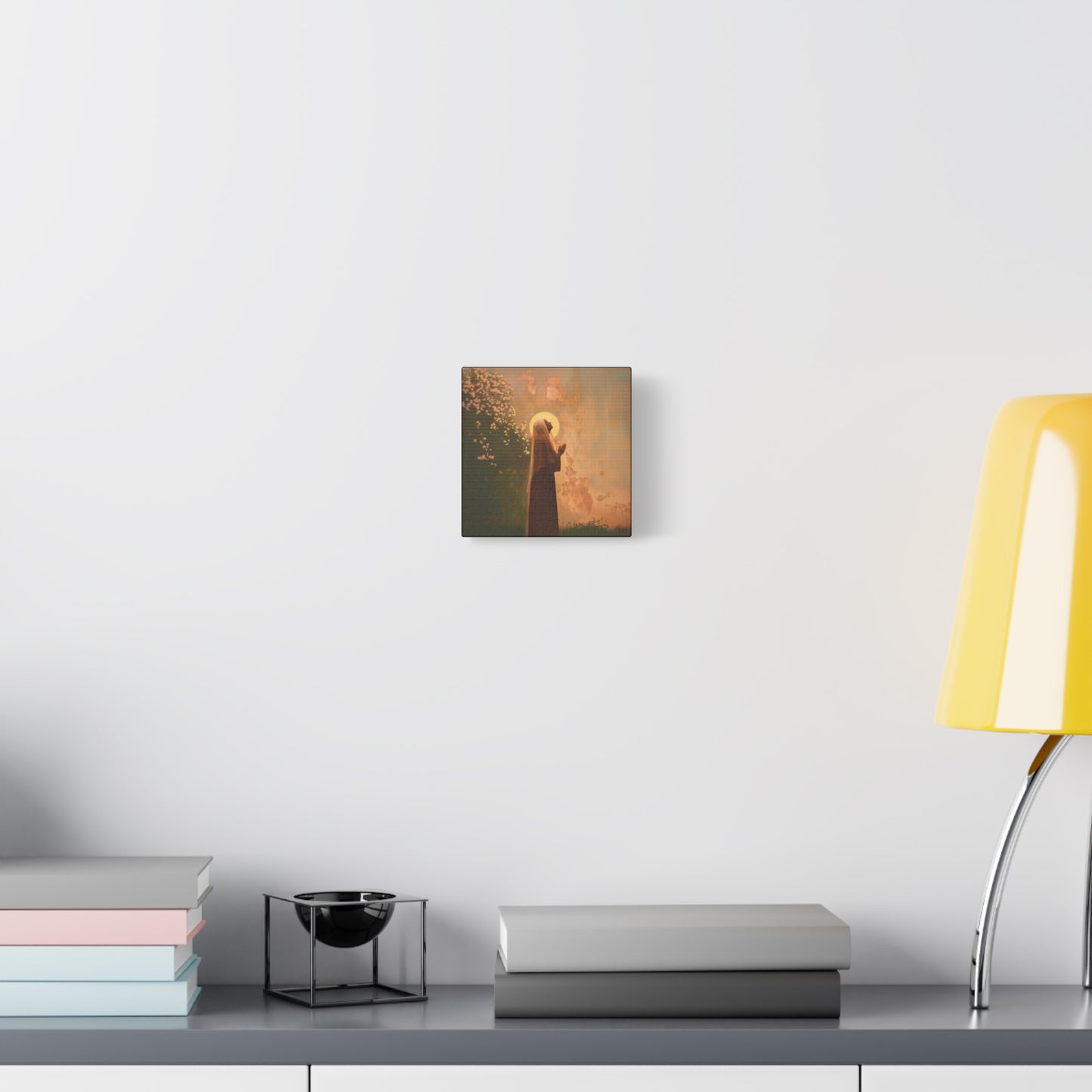 Saint Monica - Museum Wrapped Canvas - Sanctified Souls Print - Religious Art for your Home - Angel Art - Religious