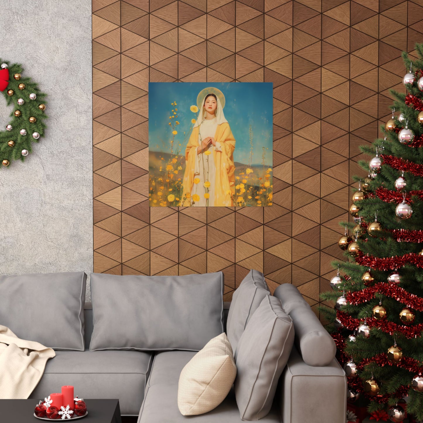 Saint Agatha Lin - Sanctified Souls Print - Multiple Sizes - Premium Matte Vertical Posters