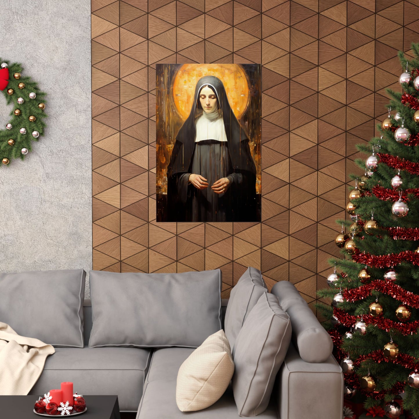Saint Alice Print - Sanctified Souls Print - Multiple Sizes - Premium Matte Vertical Posters