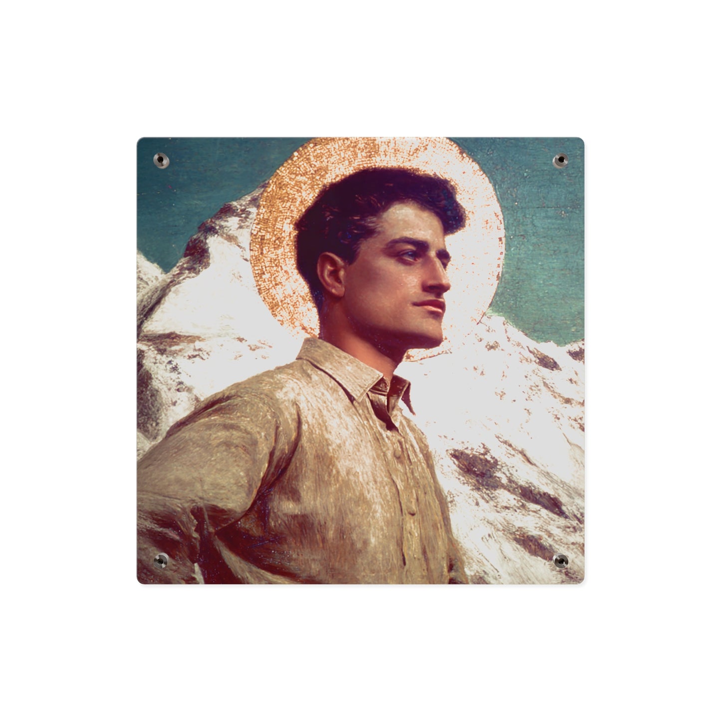 Saint Pier Giorgio Frassati Wall Art Panel - Ready to Hang Acrylic Print - Catholic Saint Art - Patron Saint Print - No Frame needed