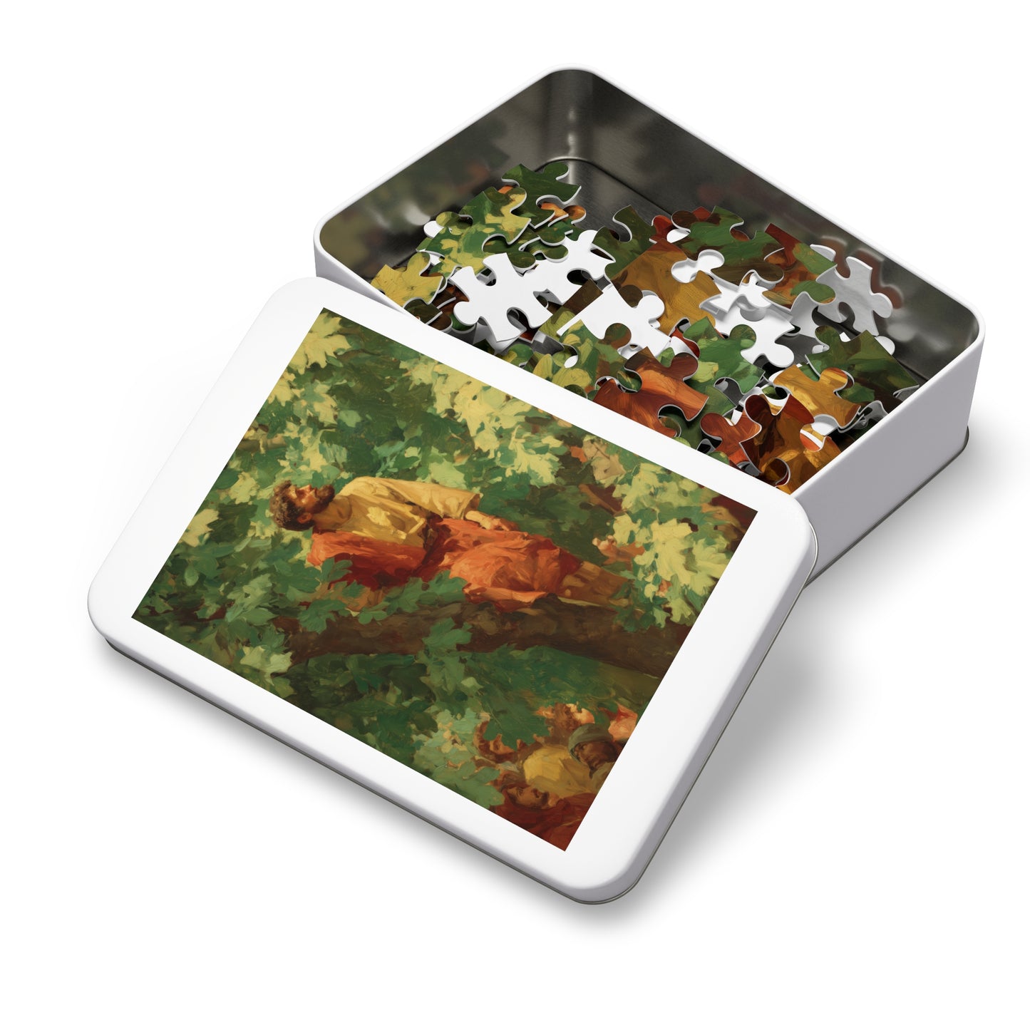 Zacchaeus - Puzzle & Keepsake Tin - Religious Jigsaw Puzzle (30, 110, 252, 500,1000-Piece)