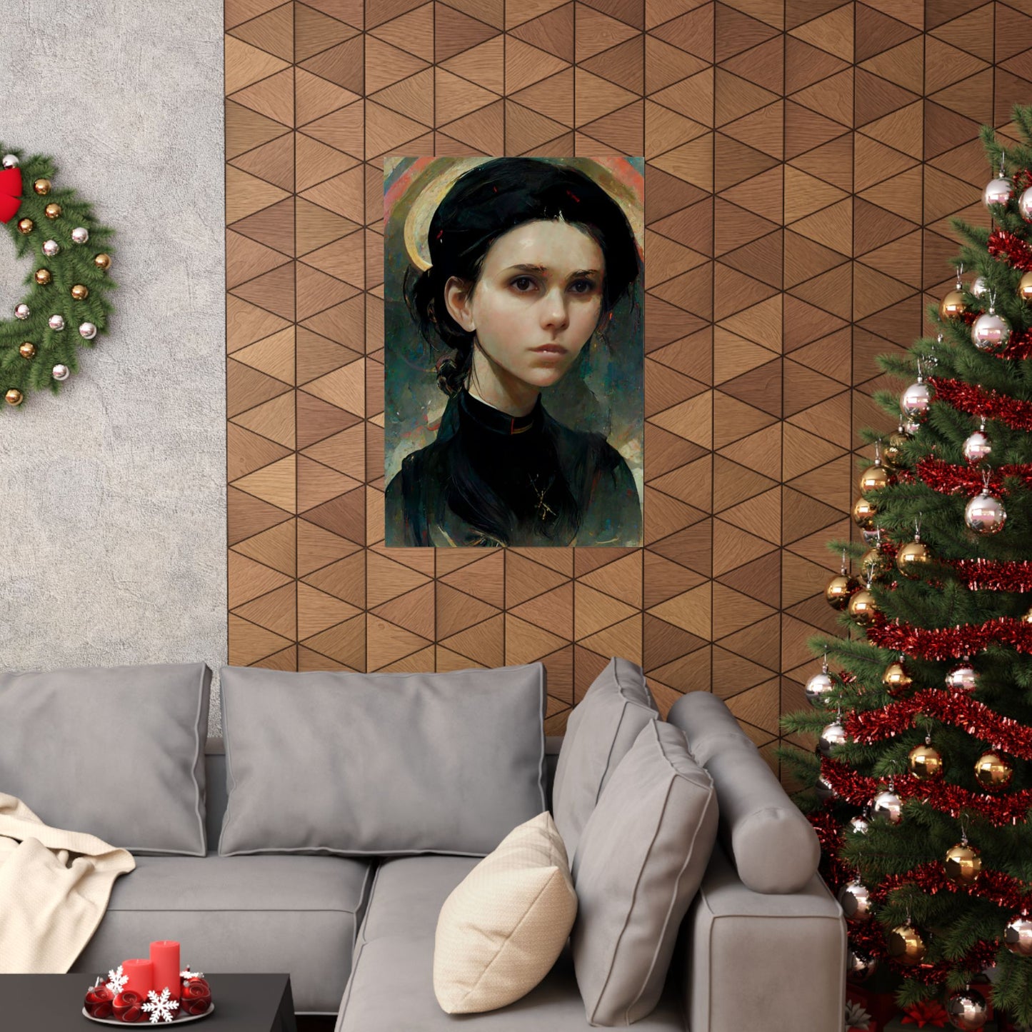Saint Gemma Galgani - Sanctified Souls Print - Multiple Sizes - Premium Matte Vertical Posters