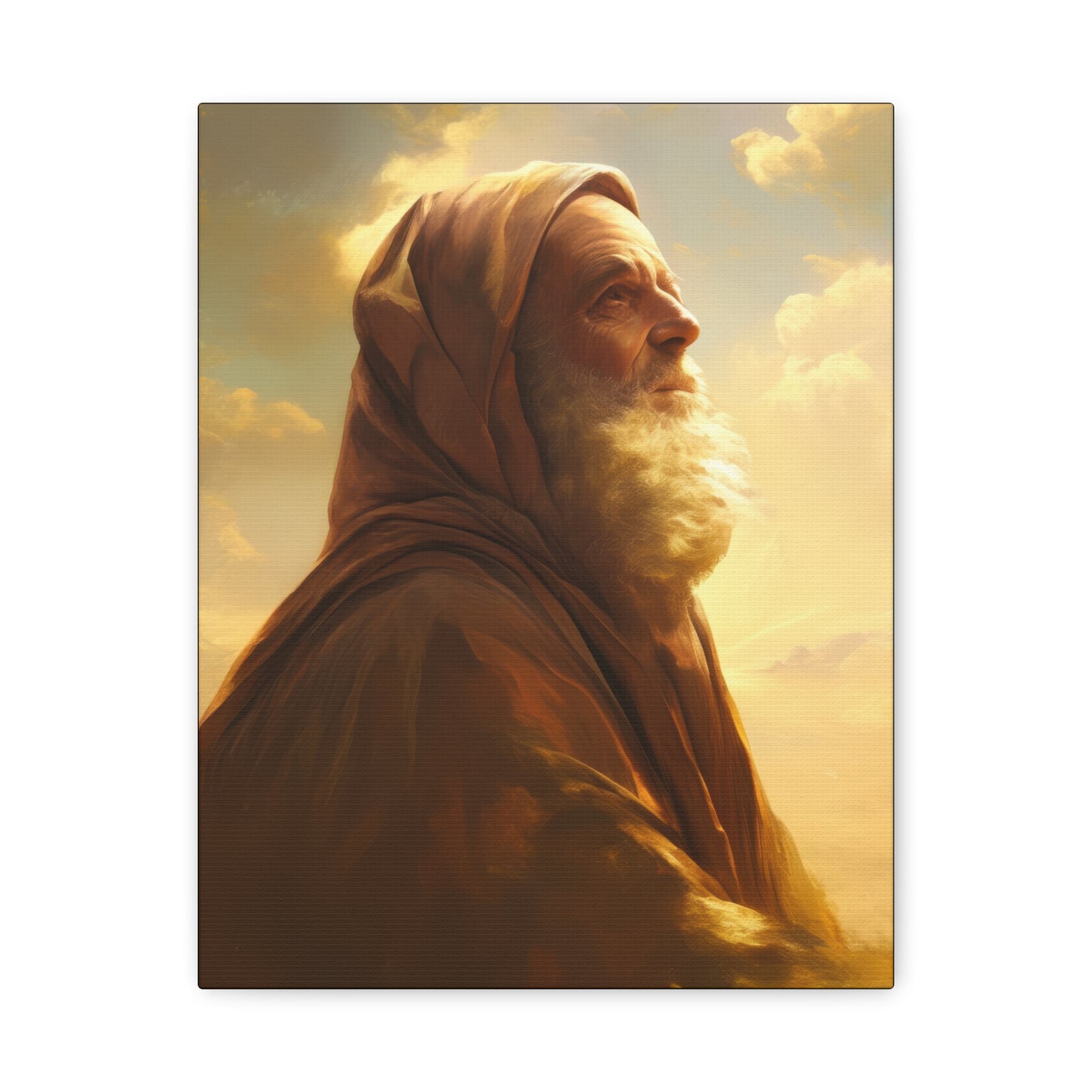 Father Abraham - Museum Wrapped Canvas - Sanctified Souls Print - Religious Art for your Home