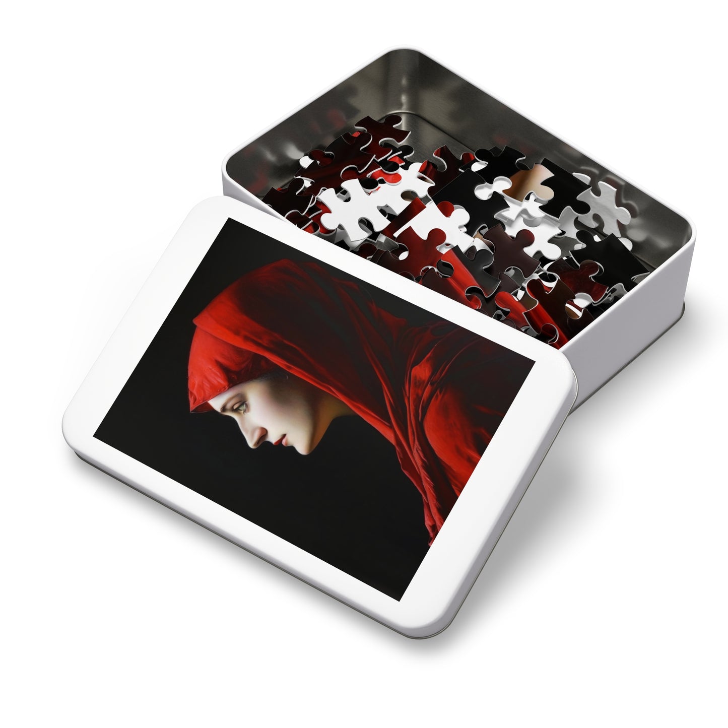 Saint Fabiola - Puzzle and Keepsake Tin - Religious Jigsaw Puzzle (30, 110, 252, 500,1000-Piece) - Religious Puzzle