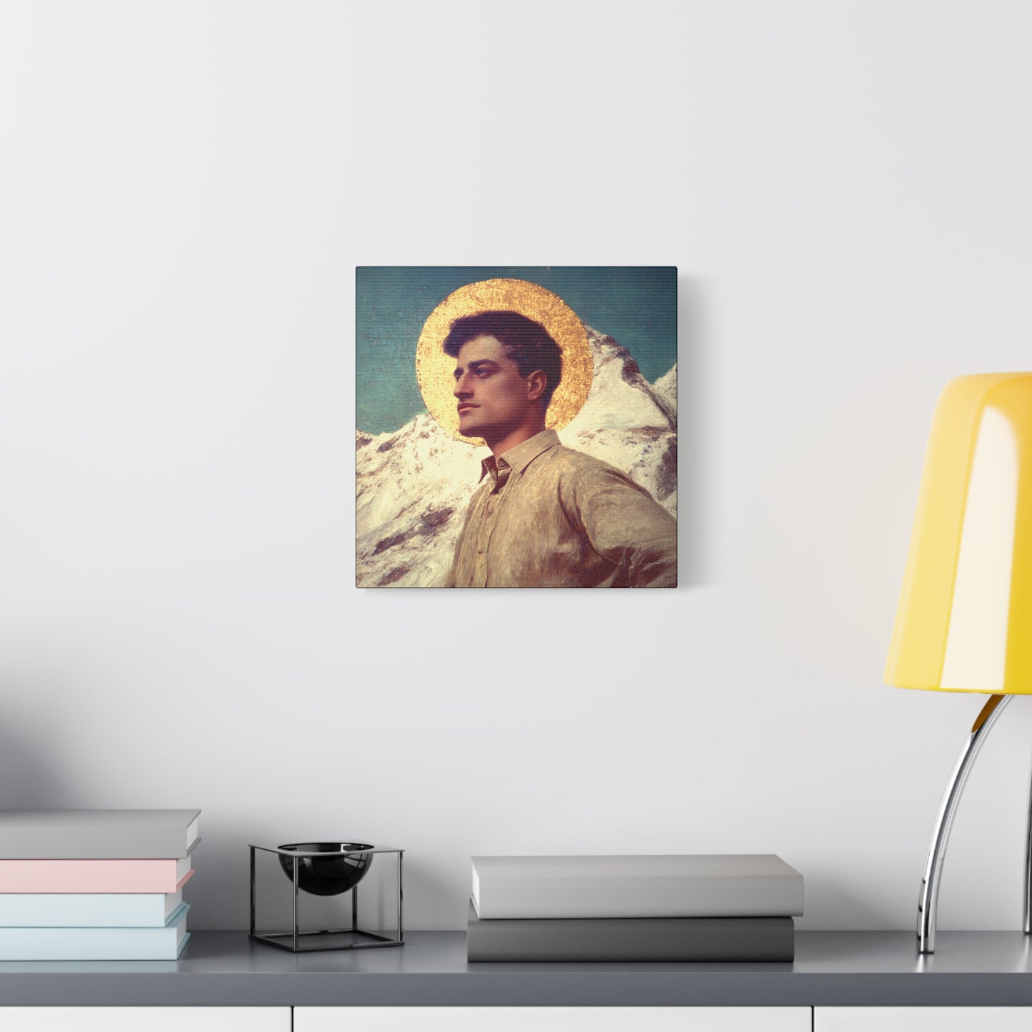 Saint Pier Giorgio Frassati - Museum Wrapped Canvas - Sanctified Souls Print - Religious Art for your Home - Catholic Patron Saint Art