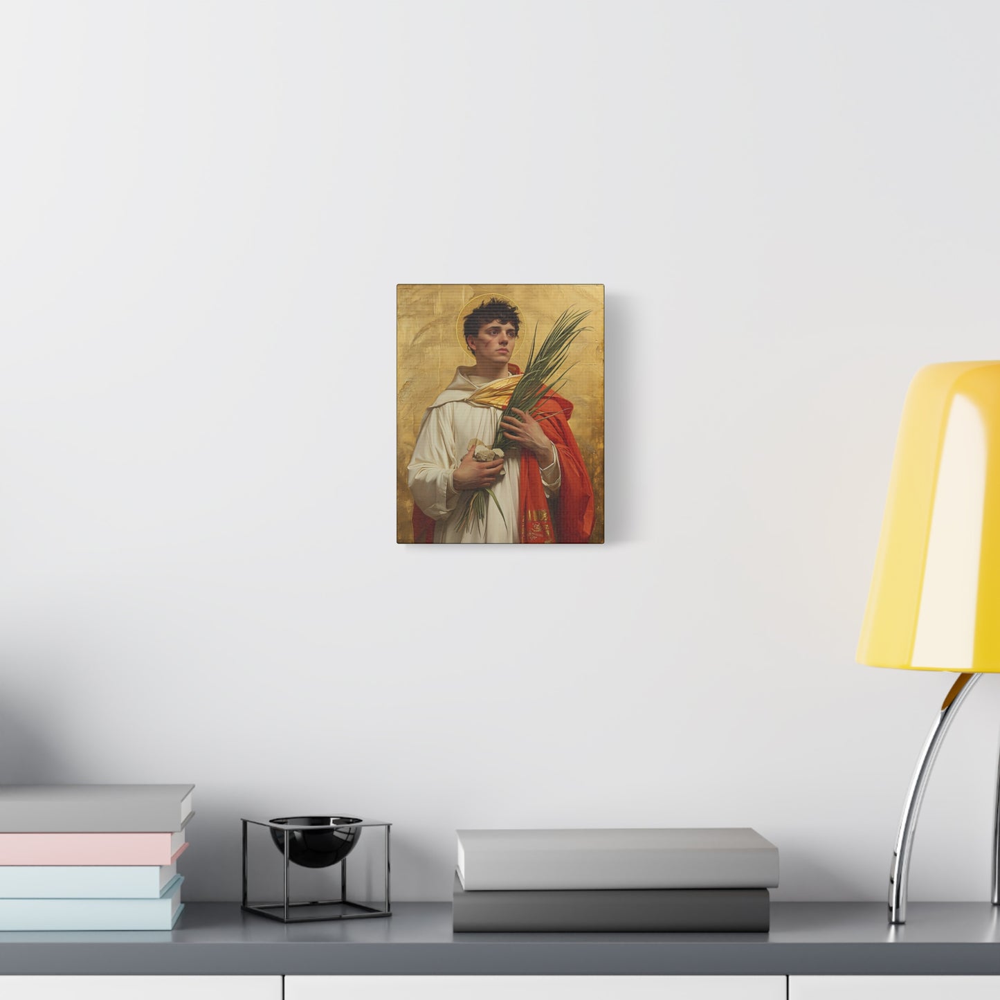 Saint Stephen - Museum Wrapped Canvas - Sanctified Souls Print - Religious Art for your Home