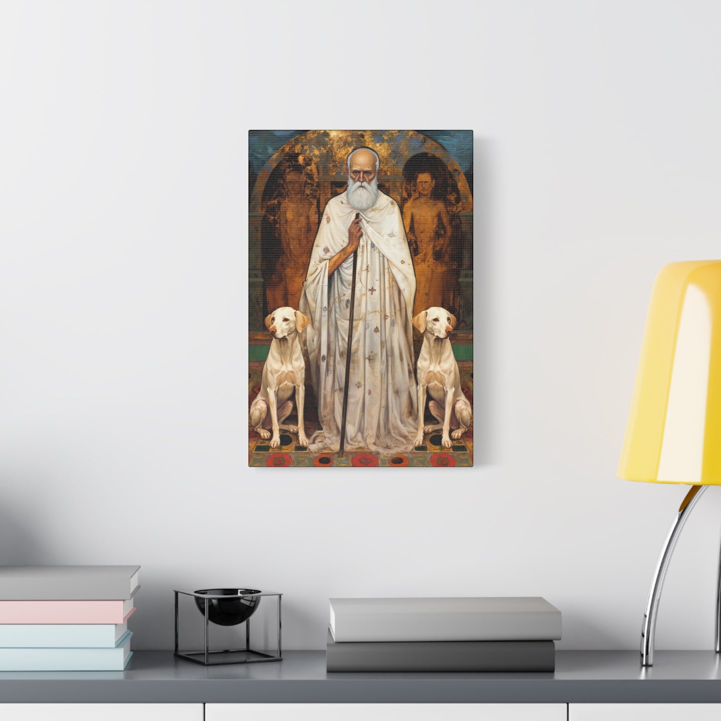 Saint Lazarus of Bethany Canvas Print - Multiple Sizes - Catholic Home art - Museum Wrapped Canvas - Sanctified Souls Print