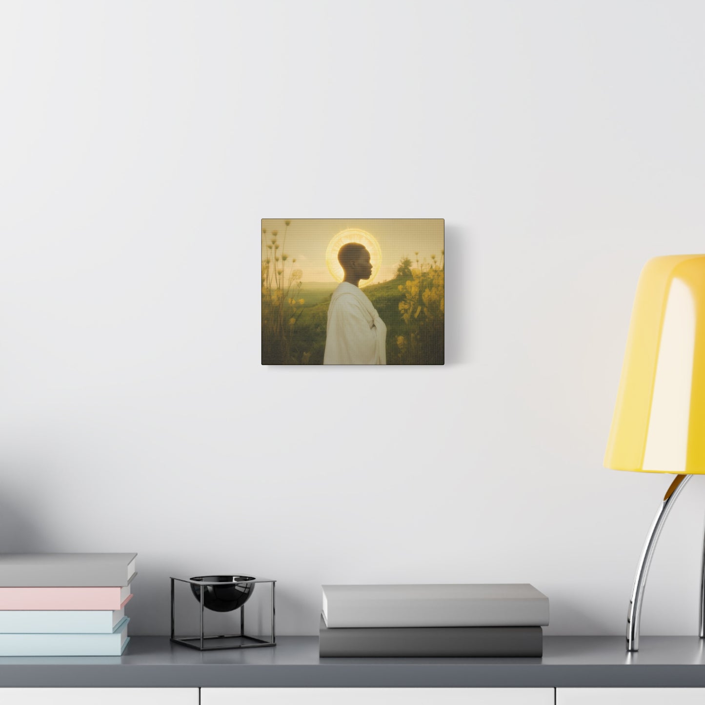 Saint Charles Lwanga - Museum Wrapped Canvas - Sanctified Souls Print - Religious Art for your Home - Catholic Patron Saint Art