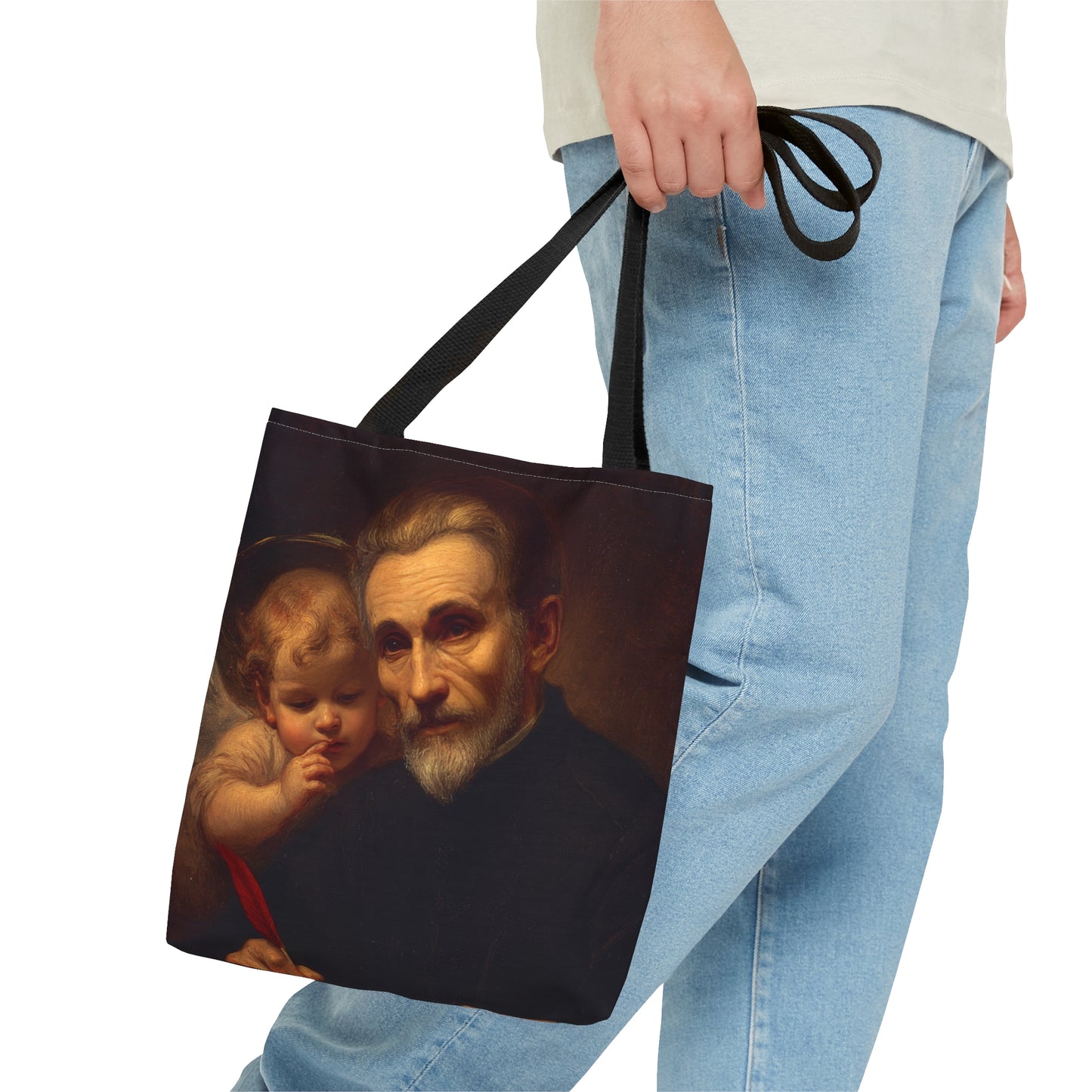 Saint Peter Canisius - Tote Bag - Large Medium Small Faith Art Bag - Catholic Faith Purse