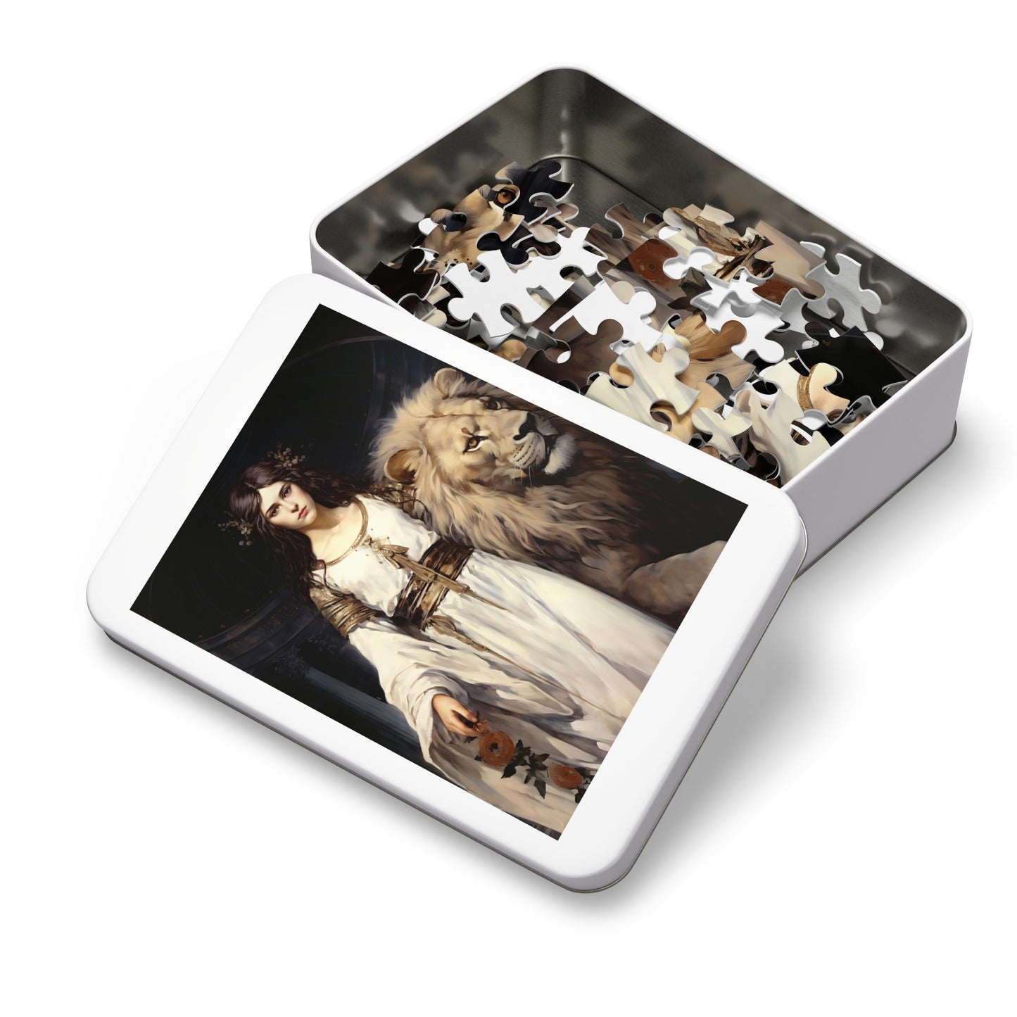 Saint Euphemia - Puzzle and Keepsake Tin - Religious Jigsaw Puzzle (30, 110, 252, 500,1000-Piece) - Religious Puzzle