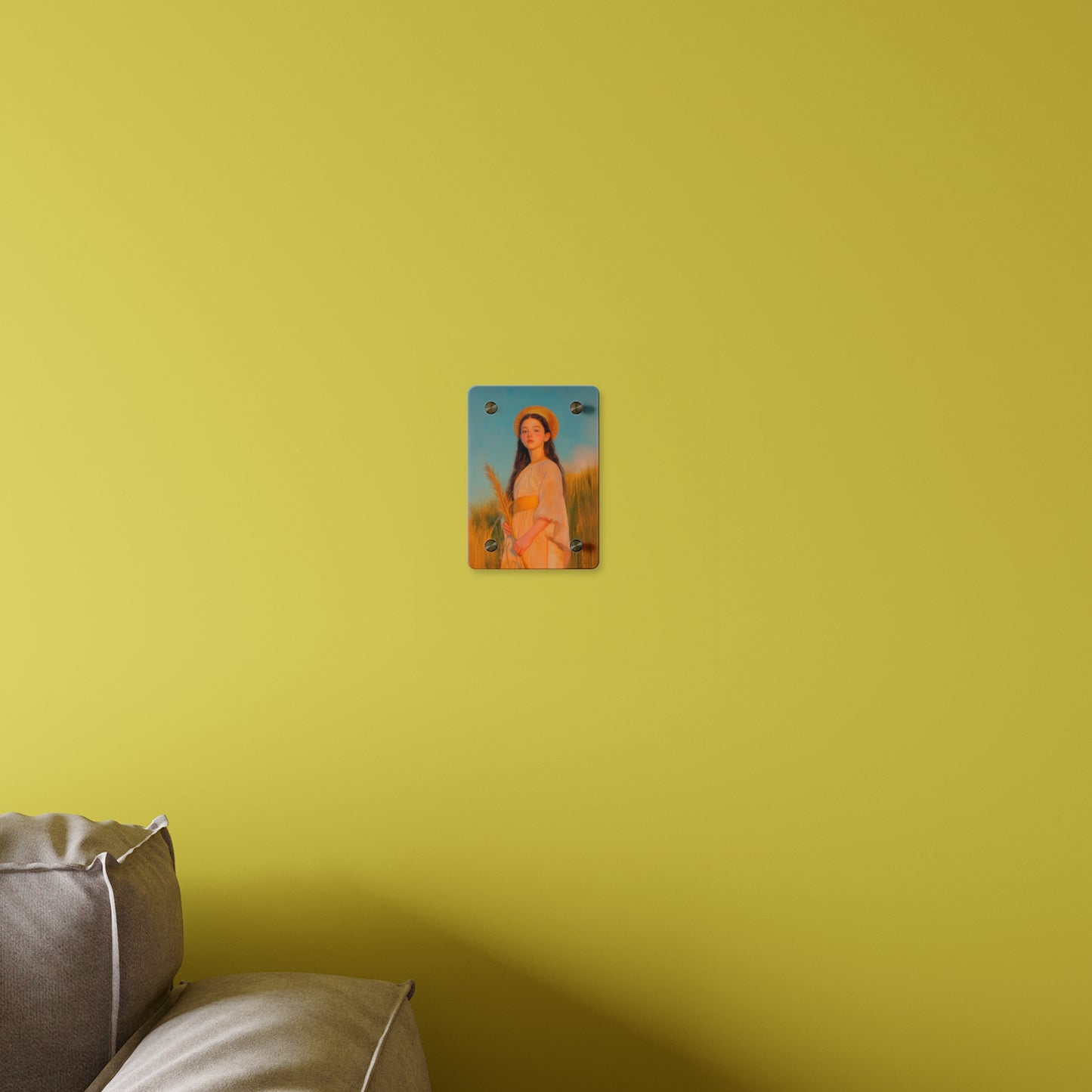 Saint Faith Wall Art Panel - Ready to Hang Acrylic Print - Catholic Saint Art - Patron Saint Print - Martyr of the Church Art