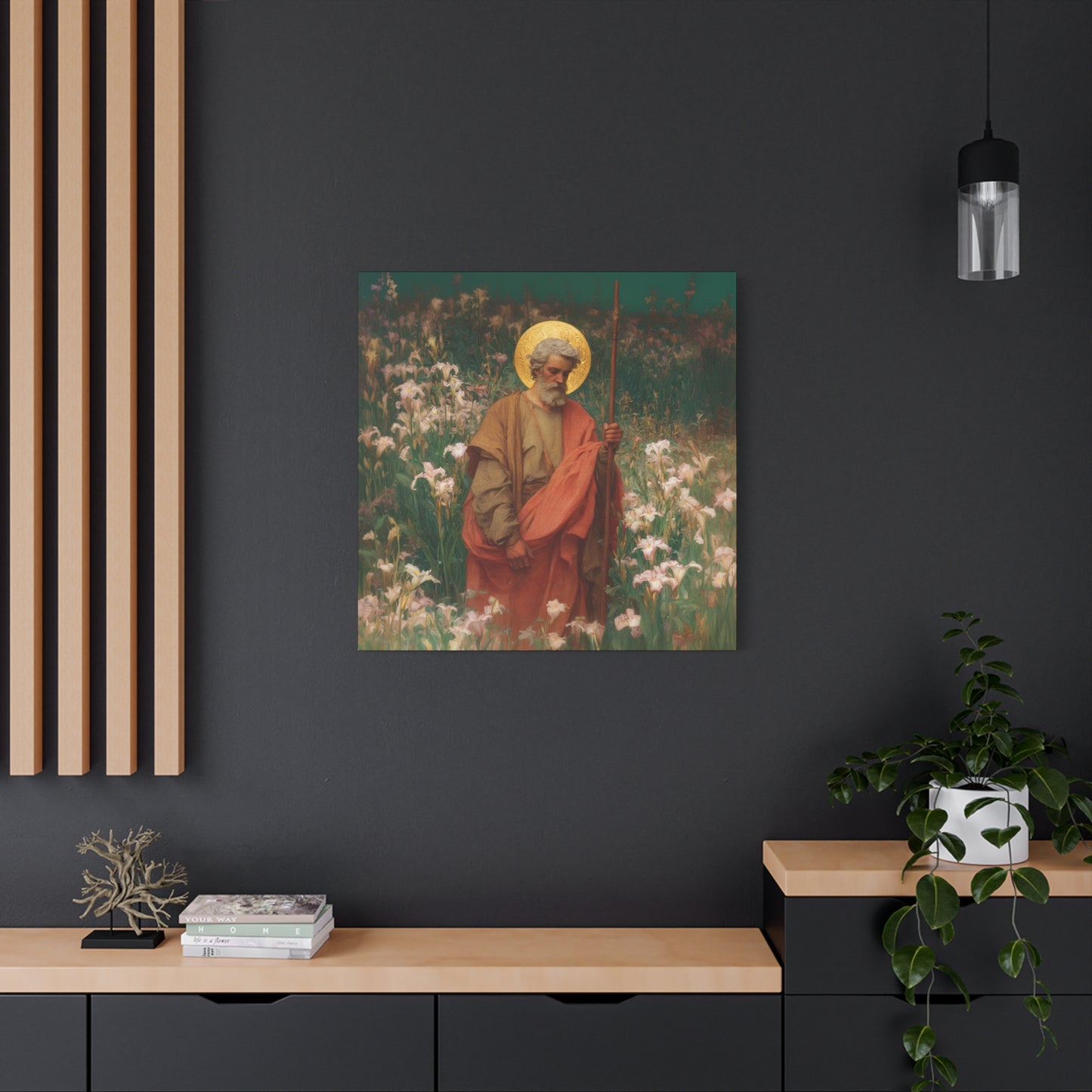Saint James the Lesser - Museum Wrapped Canvas - Sanctified Souls Print - Religious Art for your Home - Catholic Patron Saint Art