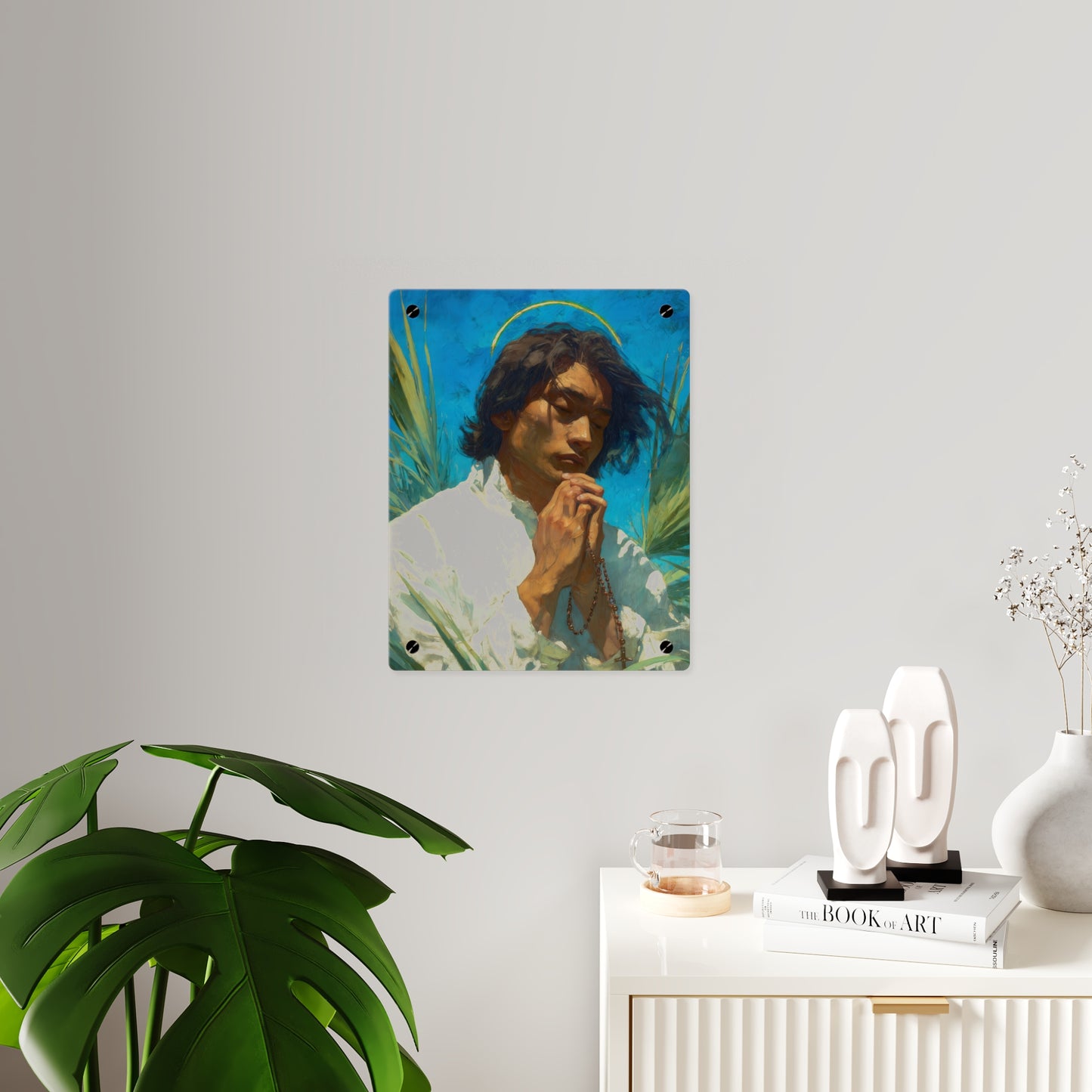 Saint Lorenzo Ruiz Wall Art Panel - Ready to Hang Acrylic Print - Catholic Saint Art - Patron Saint Print - Martyr Art