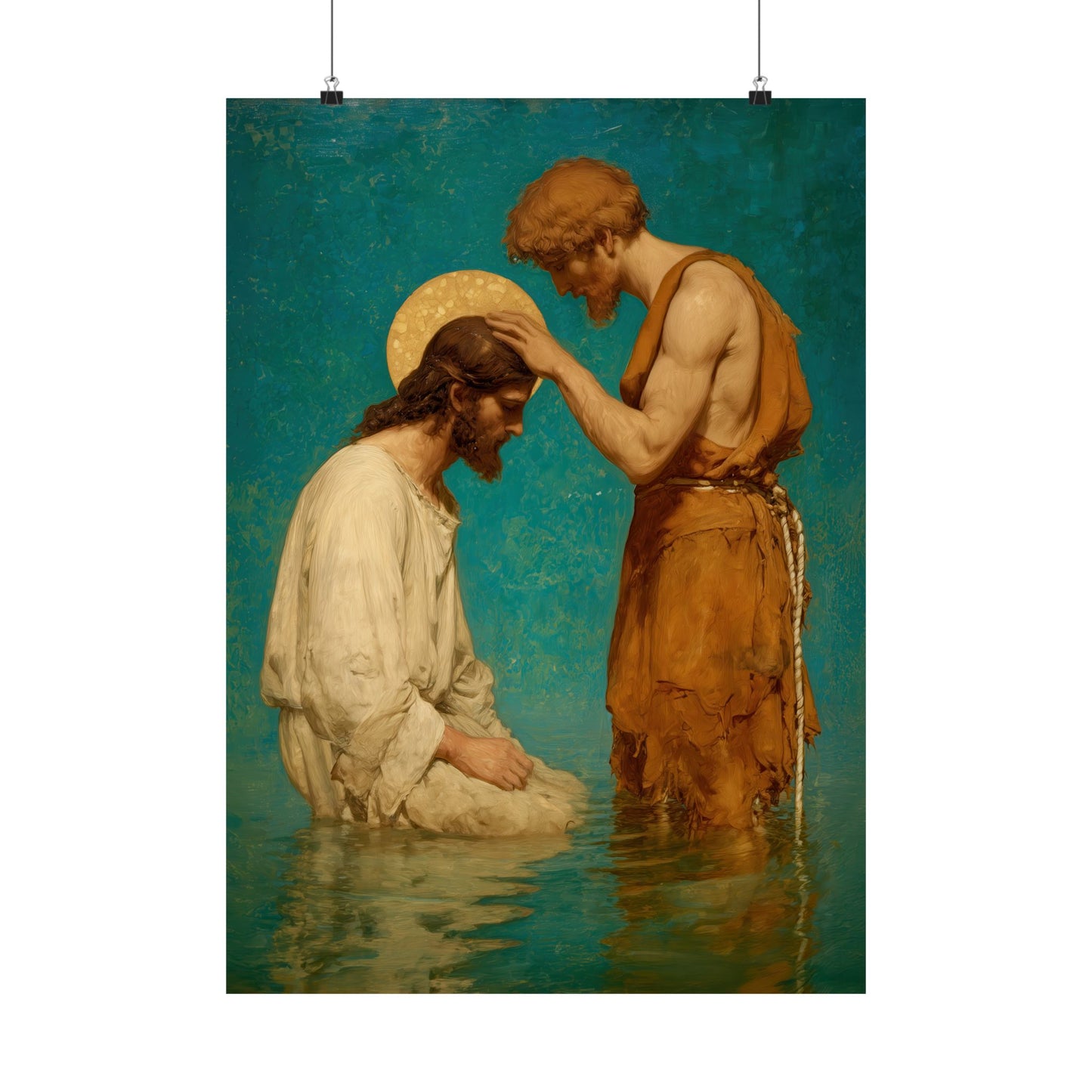 Saint John the Baptist, The Prophet and the Promise - Sanctified Souls Print - Multiple Sizes - Premium Matte Vertical Posters