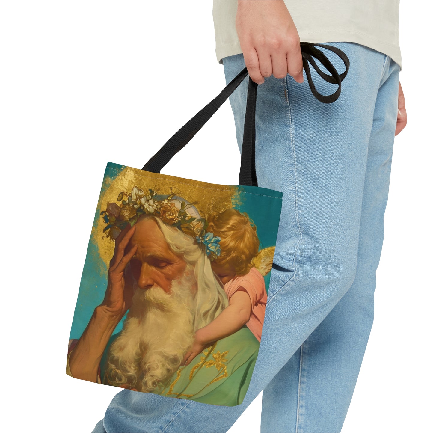 Saint Alexis Falconieri Tote Bag - Large Medium Small Faith Art Bag - Catholic Faith Purse - Religious - Prayer Bag - Devotional