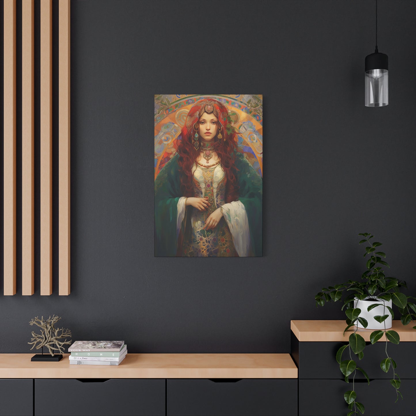 Saint Margaret of Antioch - Museum Wrapped Canvas - Sanctified Souls Print