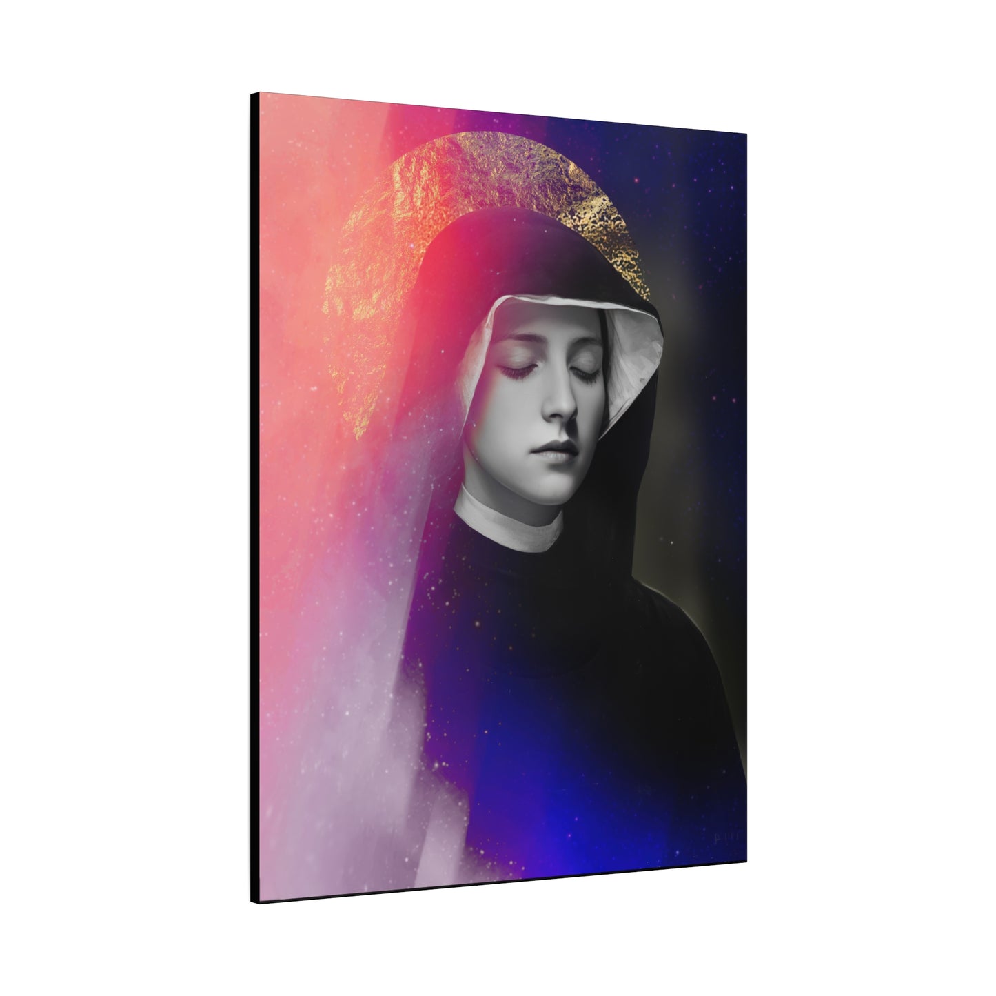 Saint Faustina Kowalska - Museum Wrapped Canvas - Sanctified Souls Print - Religious Art for your Home