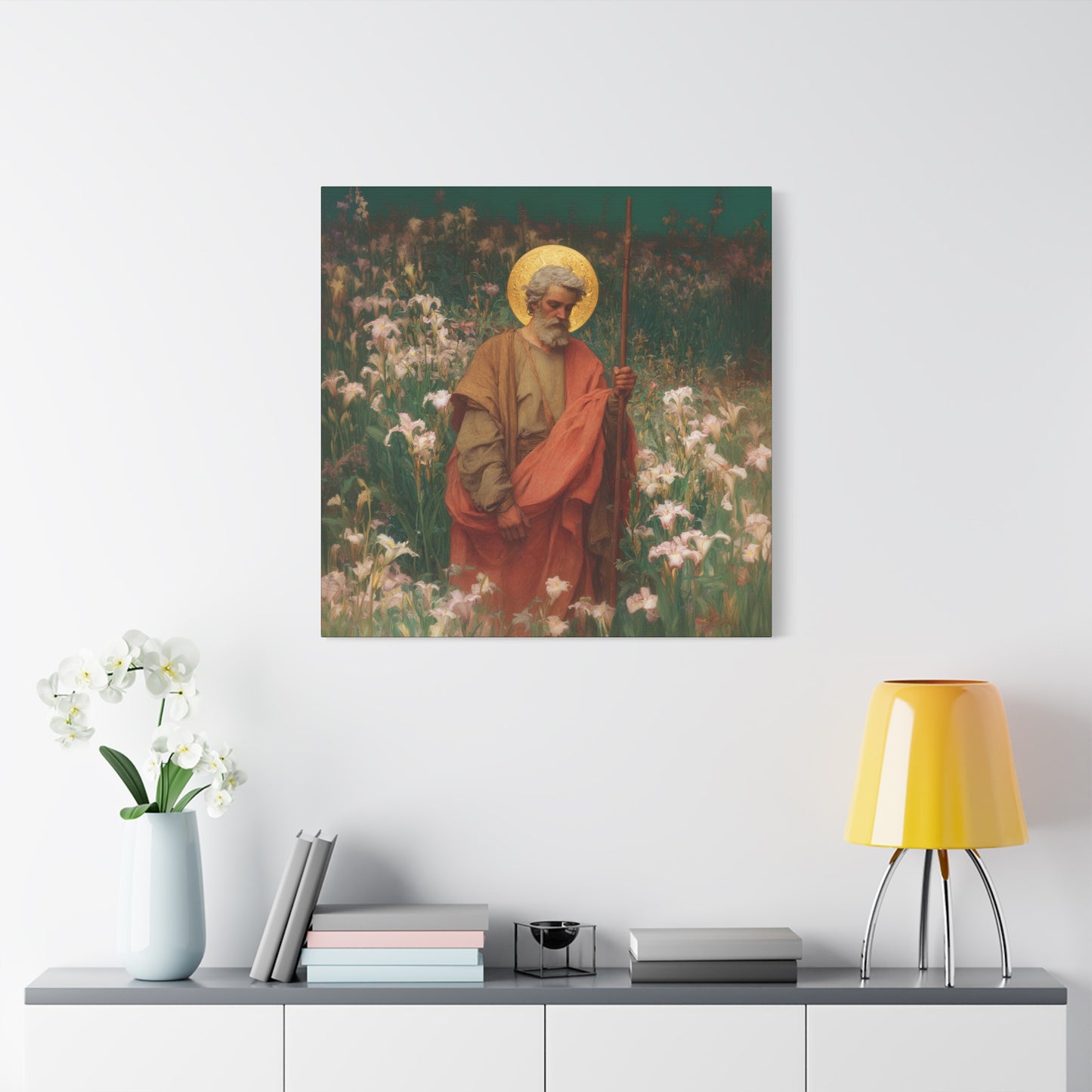 Saint James the Lesser - Museum Wrapped Canvas - Sanctified Souls Print - Religious Art for your Home - Catholic Patron Saint Art