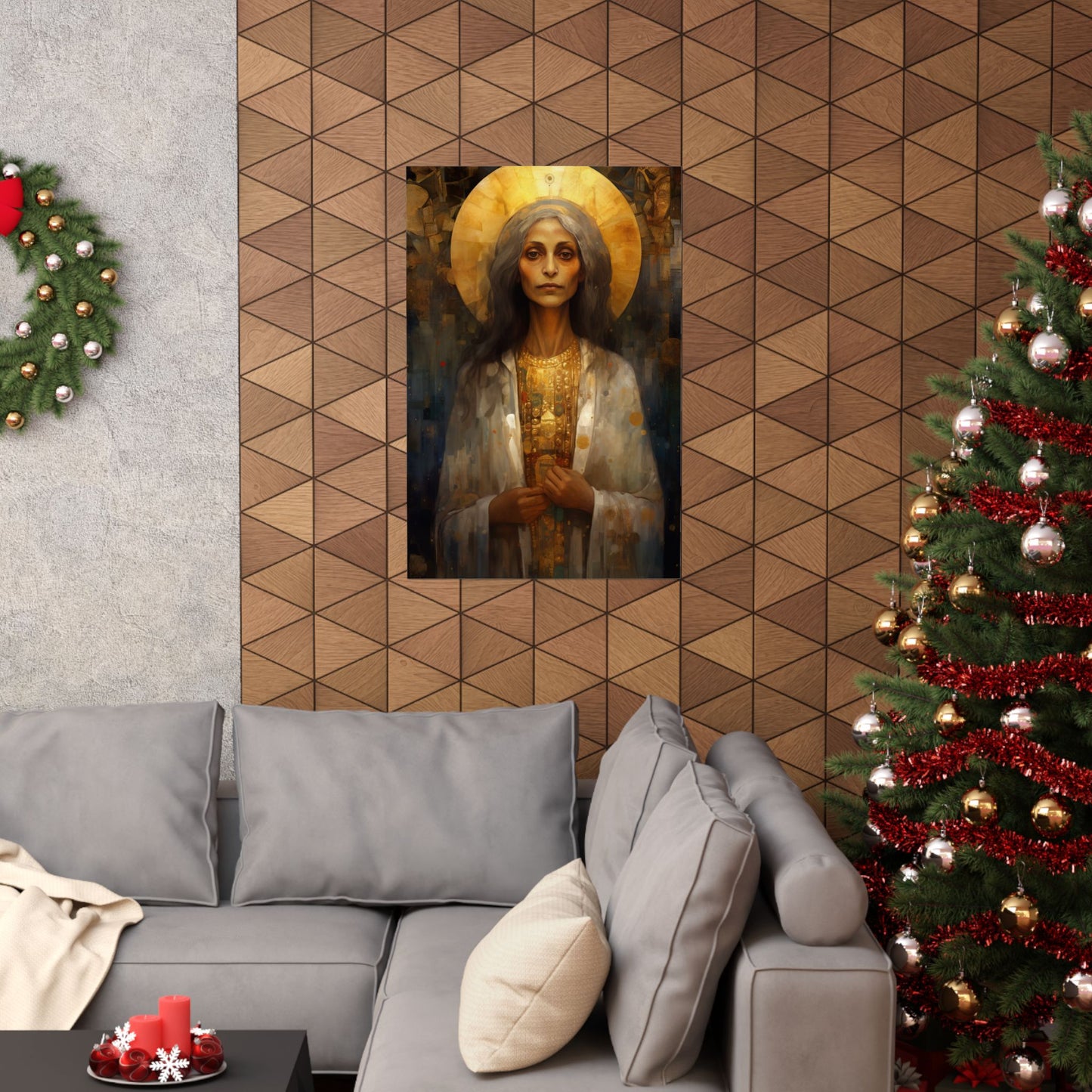 Saint Mary of Egypt Print - Sanctified Souls Print - Multiple Sizes - Premium Matte Vertical Posters