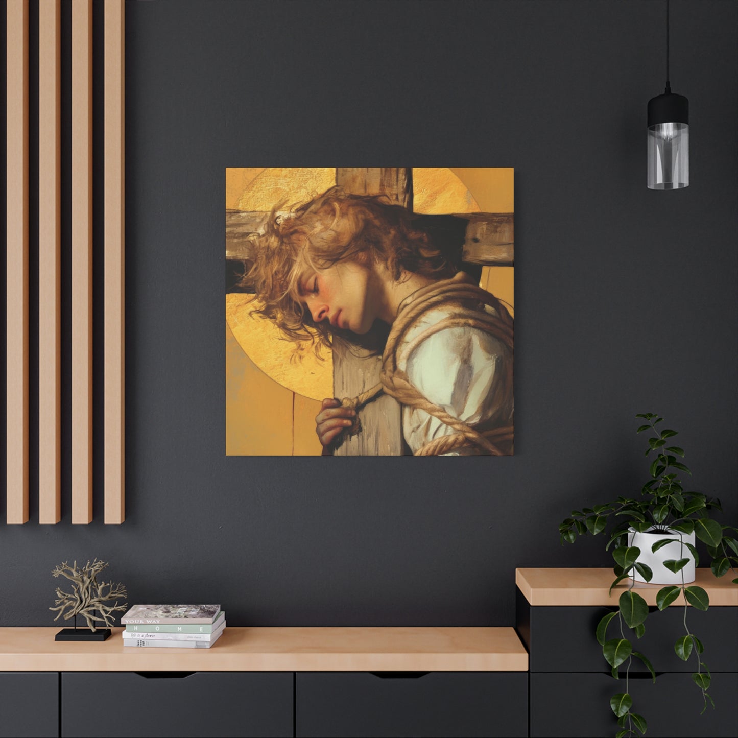 Saint Dismus, The 'Good Thief' - Gallery Wrapped Canvas - Print - Religious Art for your Home - Catholic Art