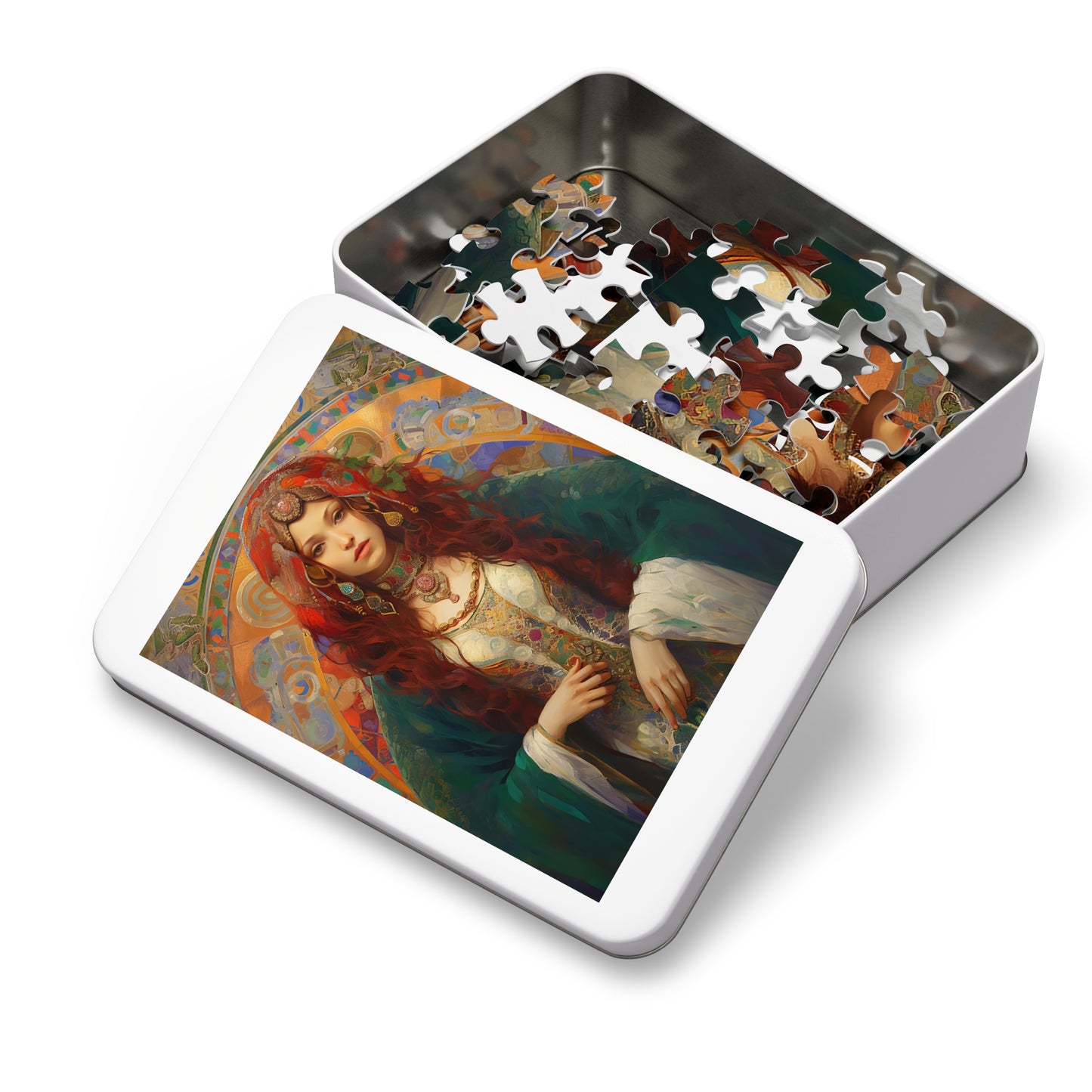 Saint Margaret of Antioch - Puzzle and Keepsake Tin - Religious Jigsaw Puzzle (30, 110, 252, 500,1000-Piece) - Religious Puzzle