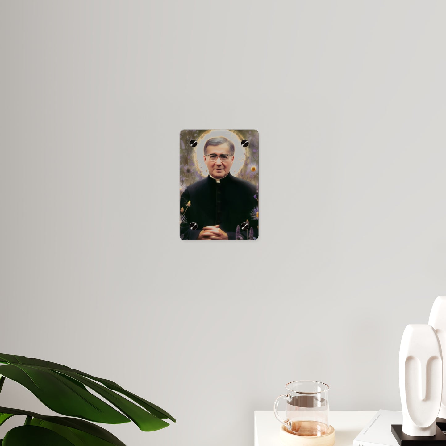Saint Josemaría Escrivá de Balaguer Acrylic Wall Art Panel - Ready to Hang Acrylic Print - Catholic Saint Art