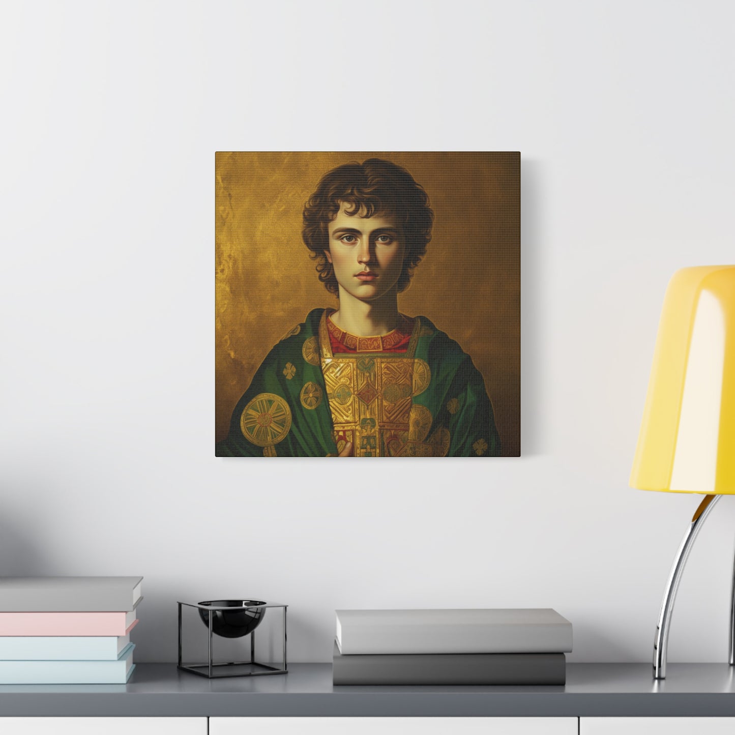 Saint Pantaleon Canvas Print - Multiple Sizes - Catholic Home art - Museum Wrapped Canvas - Sanctified Souls Print