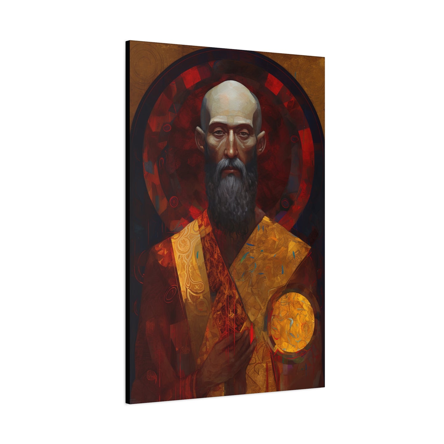 Saint Bartholomew Canvas Print - Multiple Sizes - Catholic Home art - Museum Wrapped Canvas - Sanctified Souls Print