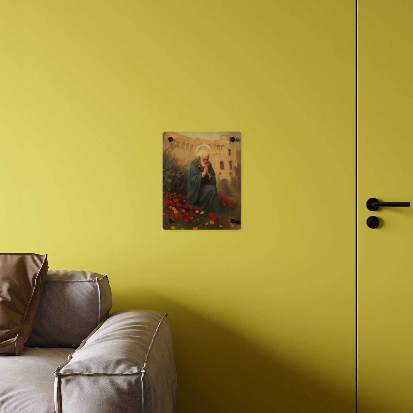Saint Cyprian Wall Art Panel - Ready to Hang Acrylic Print - Catholic Saint Art - Patron Saint Print - Martyr Art