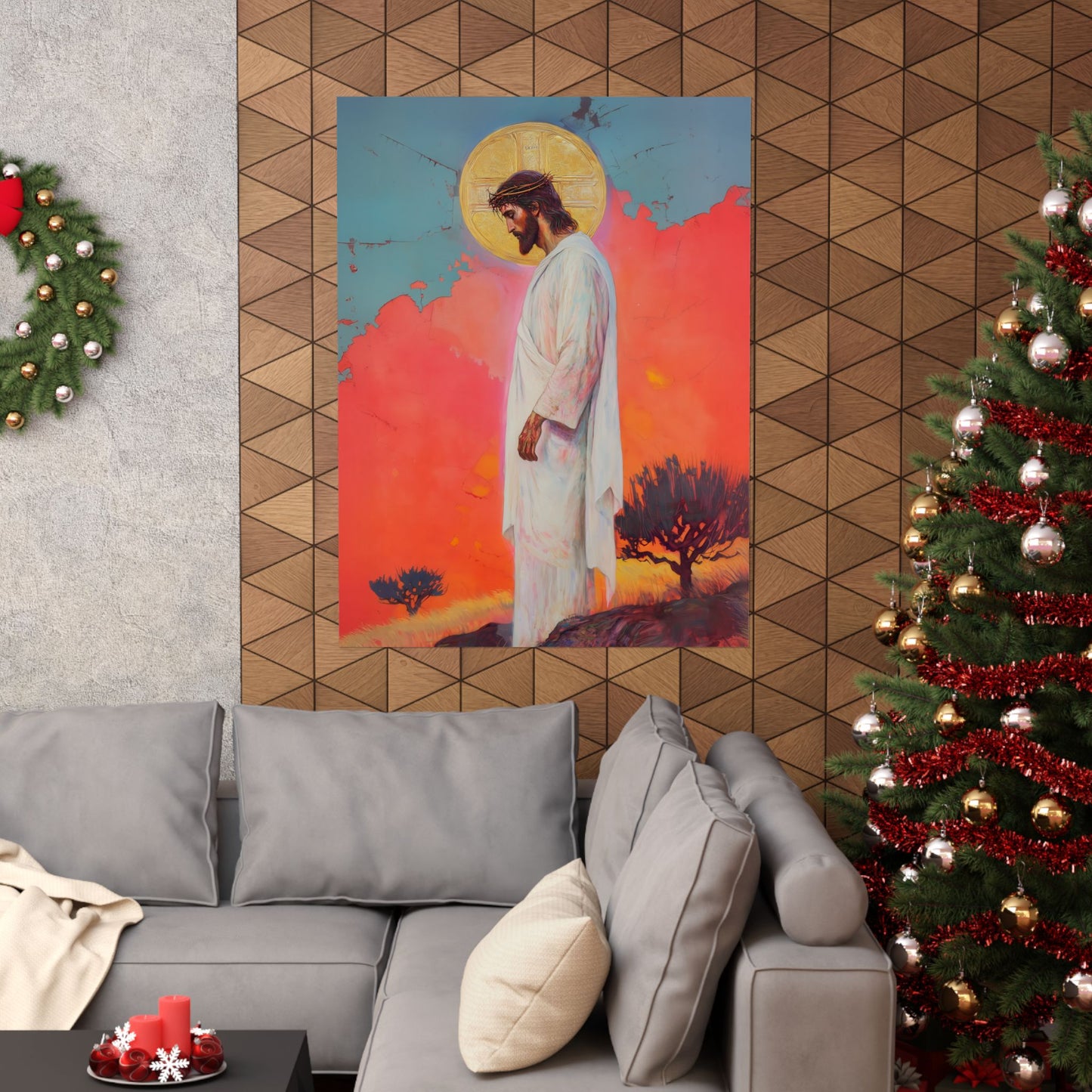 From the Tomb, Eternal Life - Sanctified Souls Print - Multiple Sizes - Premium Matte Vertical Posters - Catholic
