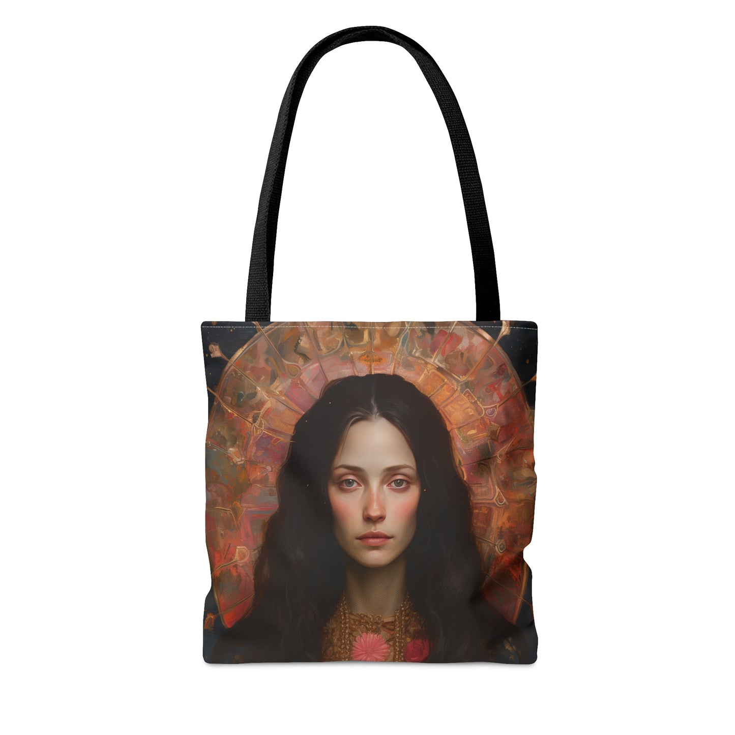 Saint Susanna Tote Bag - Large Medium Small Faith Art Bag - Re usable Tote Purse - Double Sided - Catholic Art Bag