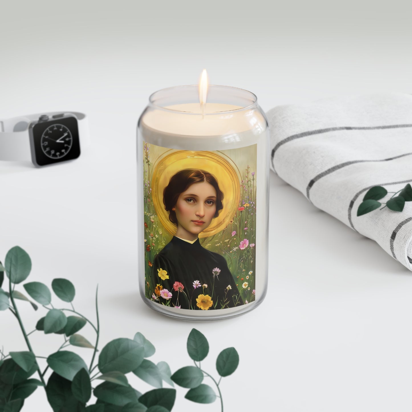 Saint Bartolomea Capitanio - Scented Prayer Candle, 13.75oz - Candle - Catholic Art - prayer room Scented Candle - Religious gift