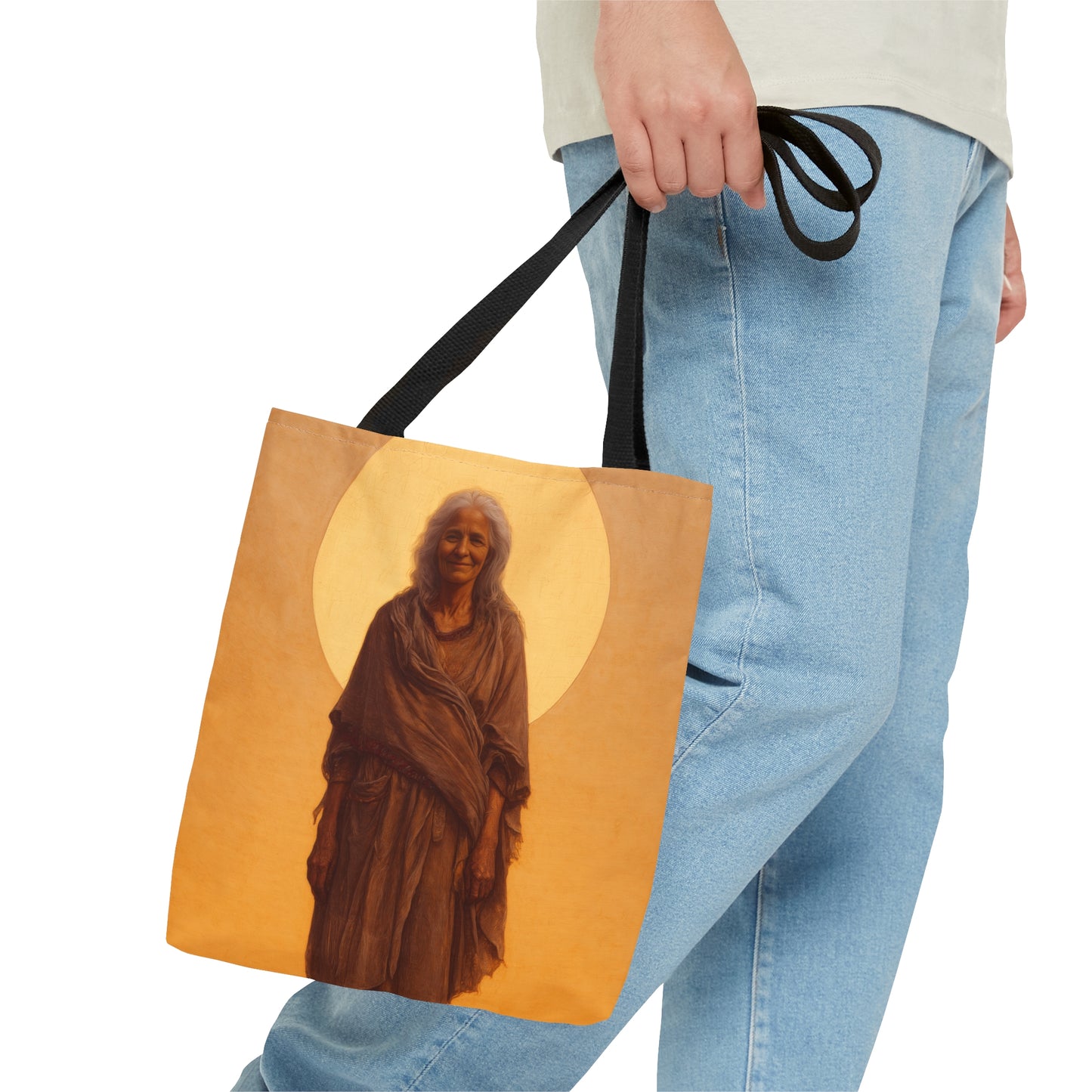 Saint Mary of Egypt - Desert Mother - Tote Bag - Large Medium Small Faith Art Bag - Catholic Faith Purse