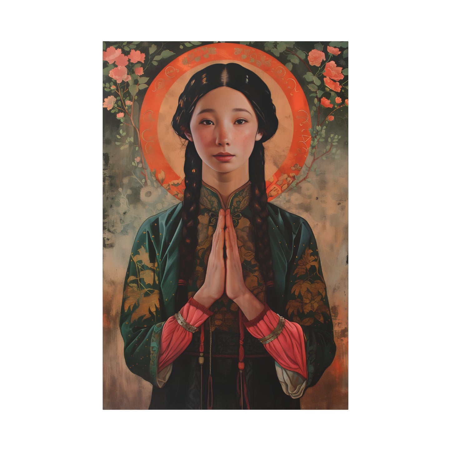 Saint Anna Wang - Museum Wrapped Canvas - Sanctified Souls Print - Art for your Home - Religious Art - Martyr of China