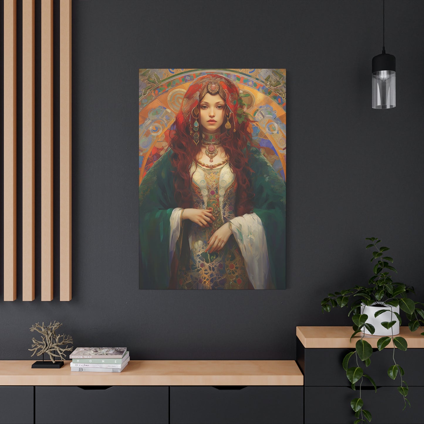 Saint Margaret of Antioch - Museum Wrapped Canvas - Sanctified Souls Print