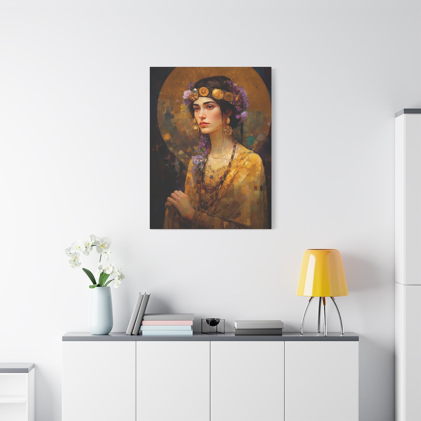 Saint Lydia Purpuraria Canvas Print - Multiple Sizes - Catholic Home art - Museum Wrapped Canvas - Sanctified Souls Print
