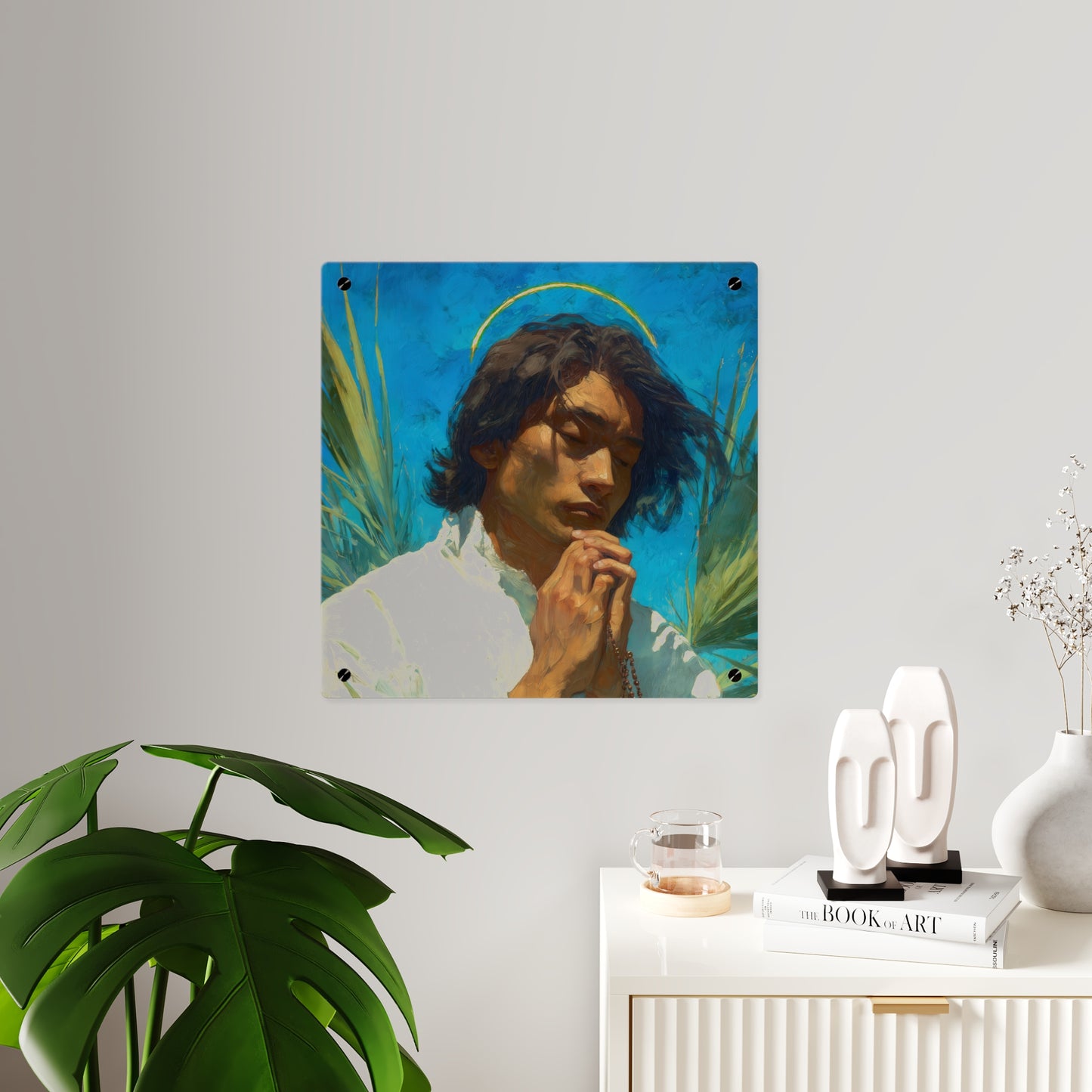 Saint Lorenzo Ruiz Wall Art Panel - Ready to Hang Acrylic Print - Catholic Saint Art - Patron Saint Print - Martyr Art