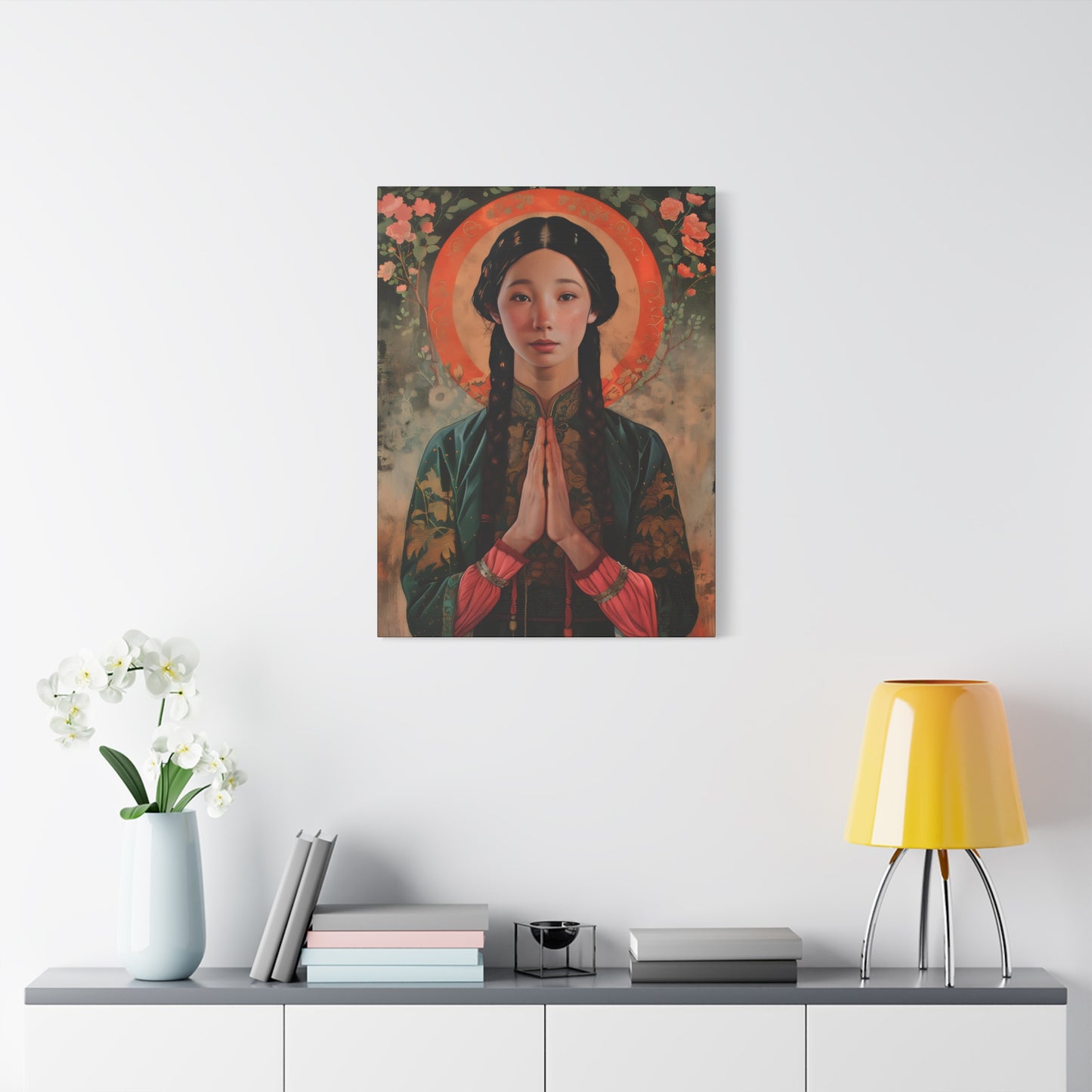 Saint Anna Wang - Museum Wrapped Canvas - Sanctified Souls Print - Art for your Home - Religious Art - Martyr of China