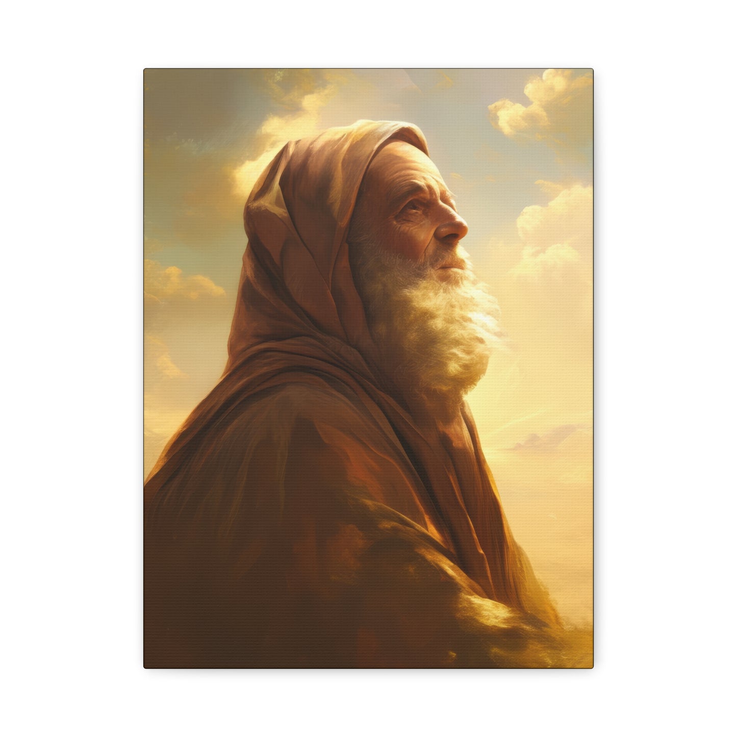 Father Abraham - Museum Wrapped Canvas - Sanctified Souls Print - Religious Art for your Home