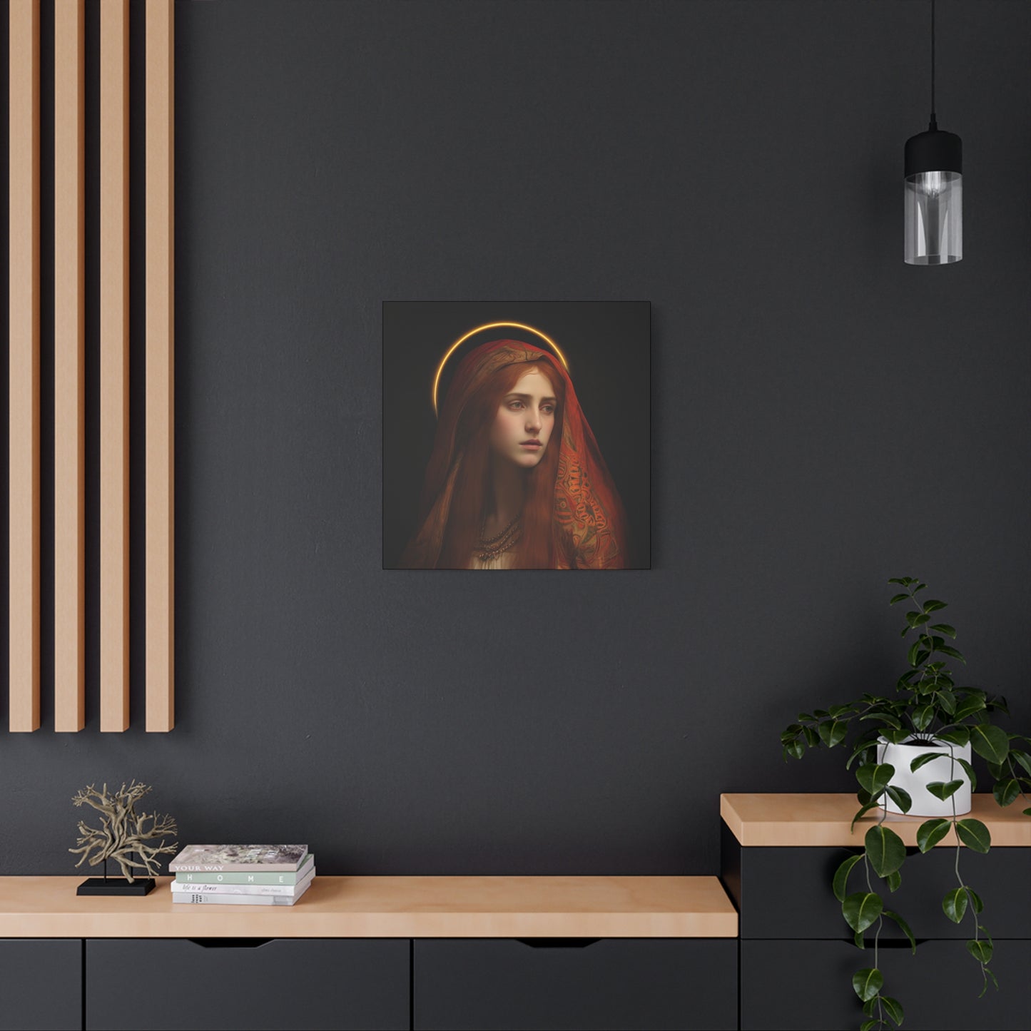 The Beloved Disciple - Mary Magdalene's Devotion - Museum Wrapped Canvas - Sanctified Souls Print - Religious Art for your Home