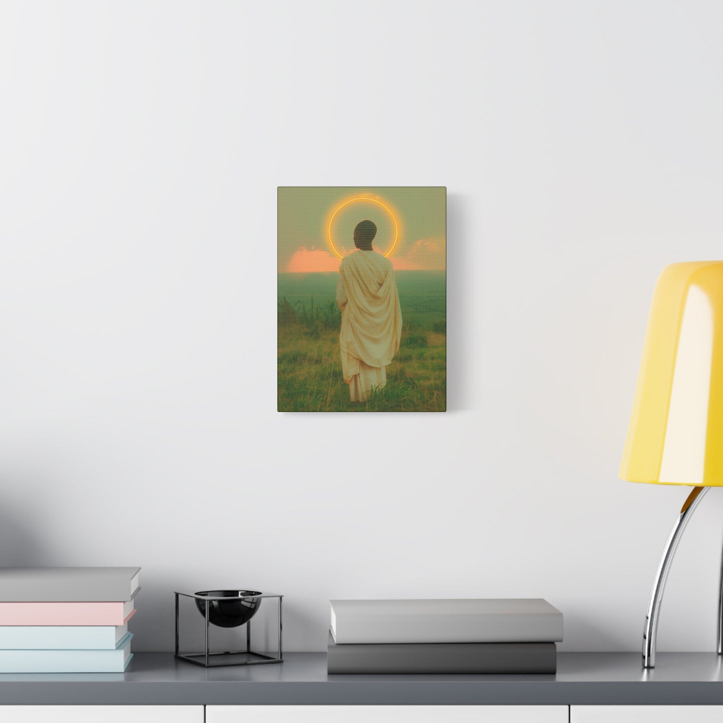 Saint Charles Lwanga - Museum Wrapped Canvas - Sanctified Souls Print - Religious Art for your Home - Catholic Patron Saint Art