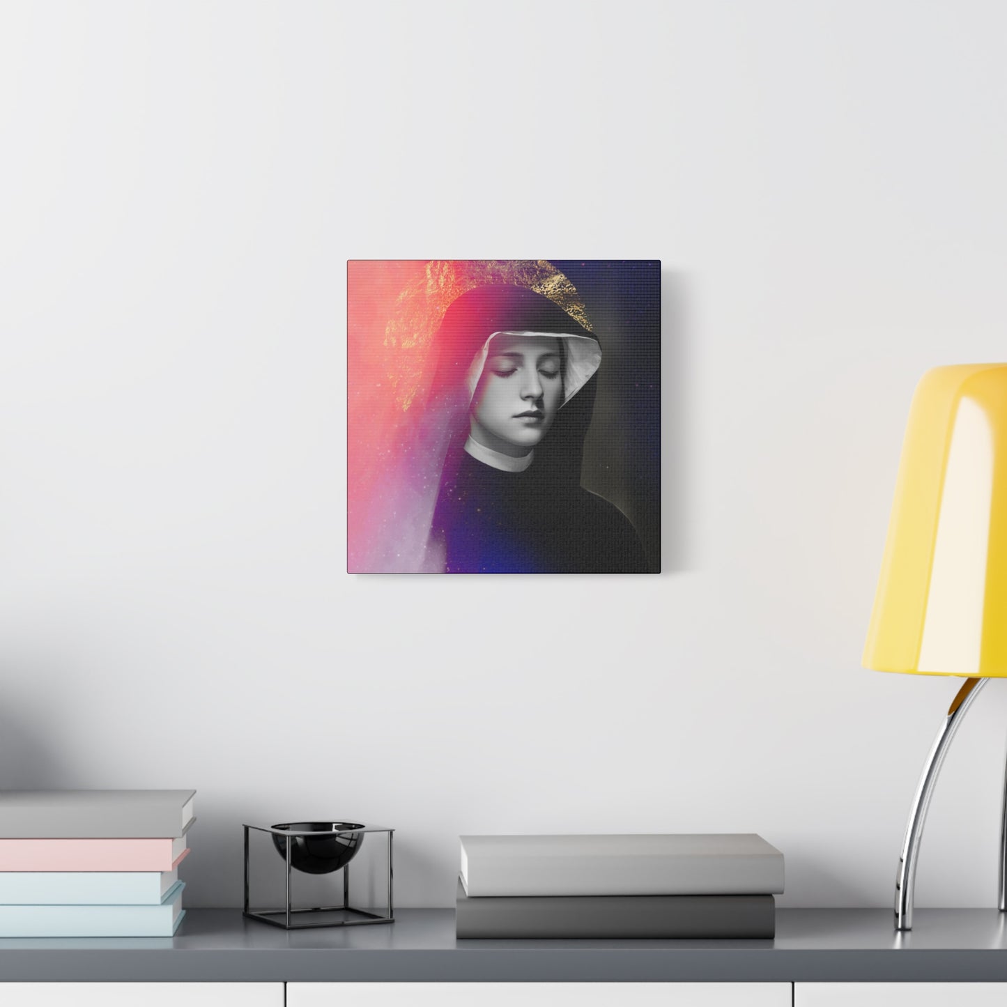 Saint Faustina Kowalska - Museum Wrapped Canvas - Sanctified Souls Print - Religious Art for your Home