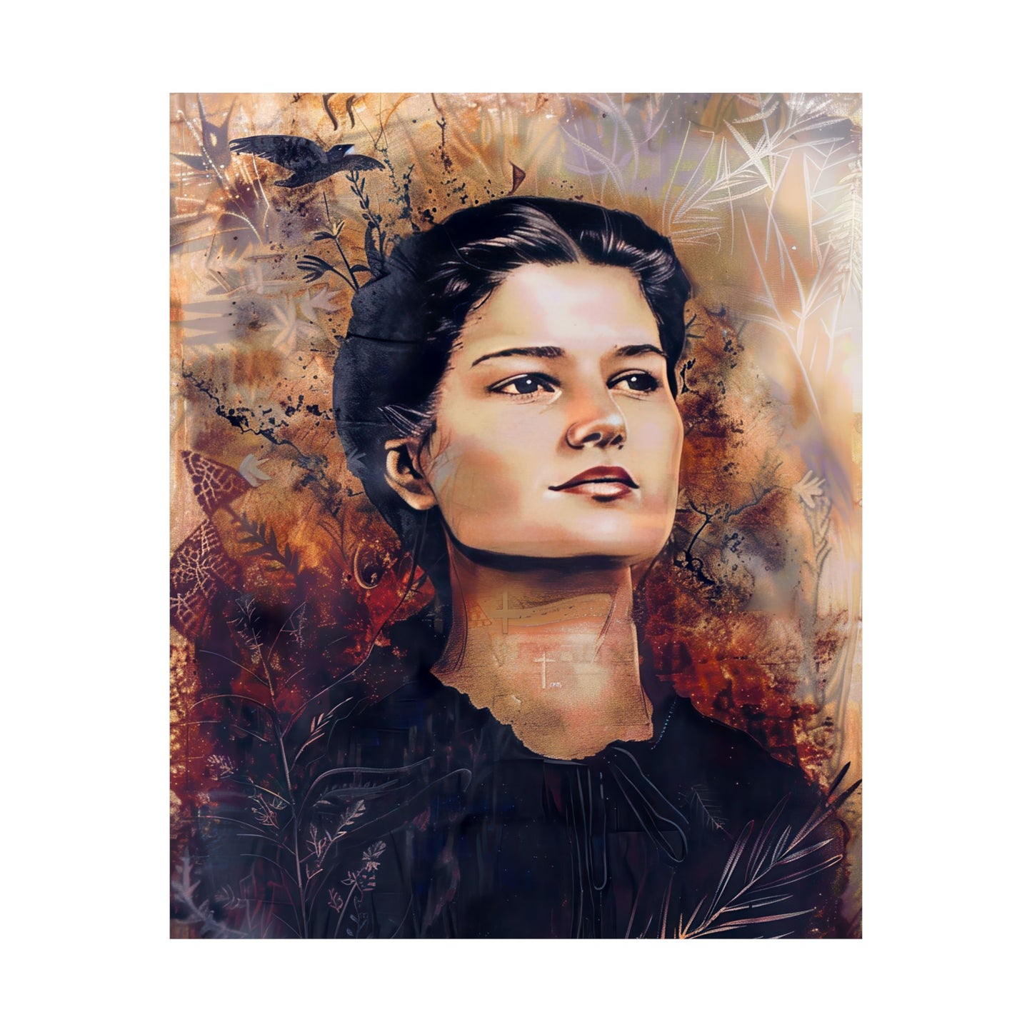 Blessed Pierina Morosini Poster Print - Sanctified Souls Print - Multiple Sizes - Premium Posters - Catholic Art for your home