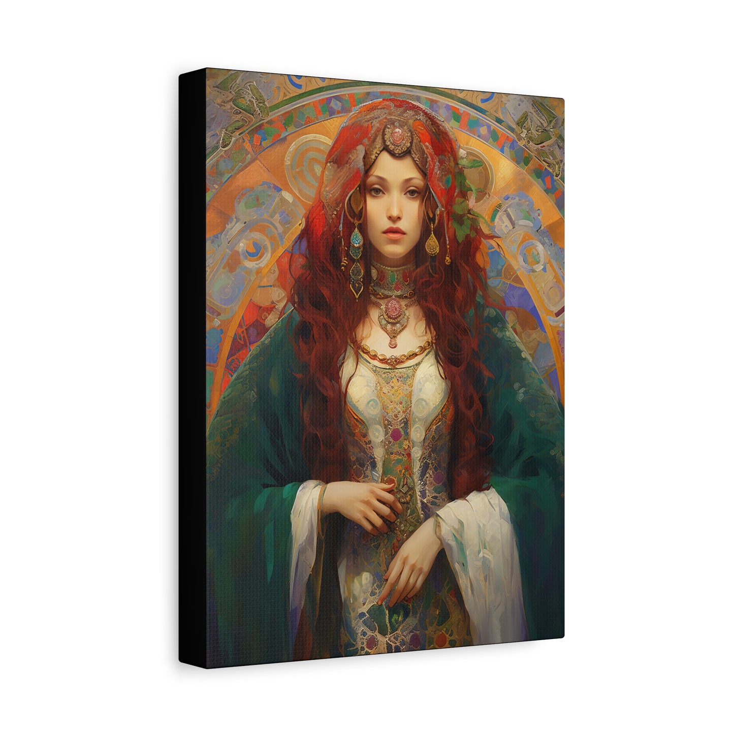 Saint Margaret of Antioch - Museum Wrapped Canvas - Sanctified Souls Print