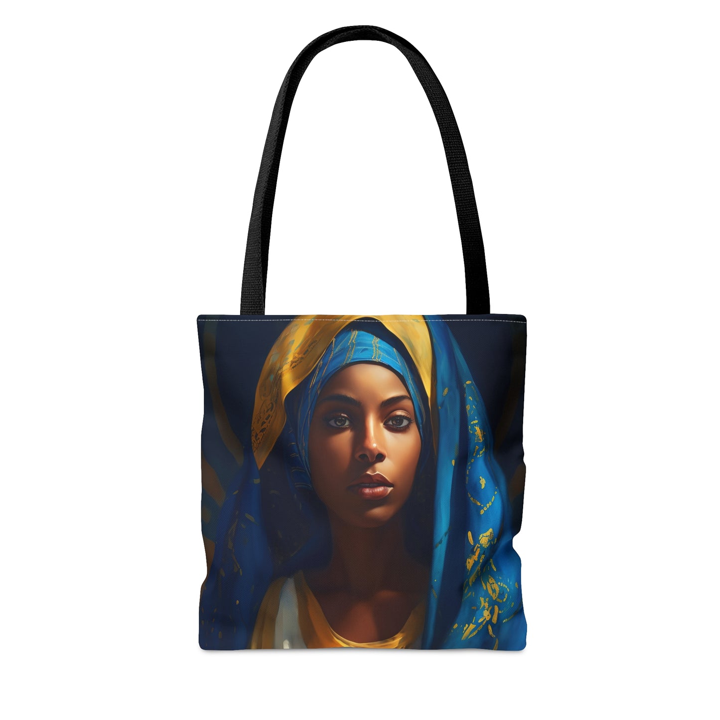 Mary the Blessed Virgin Tote Bag - Catholic faith inspired carry-all purse - day to day bag - Mary the Blessed Virgin - Double Sided