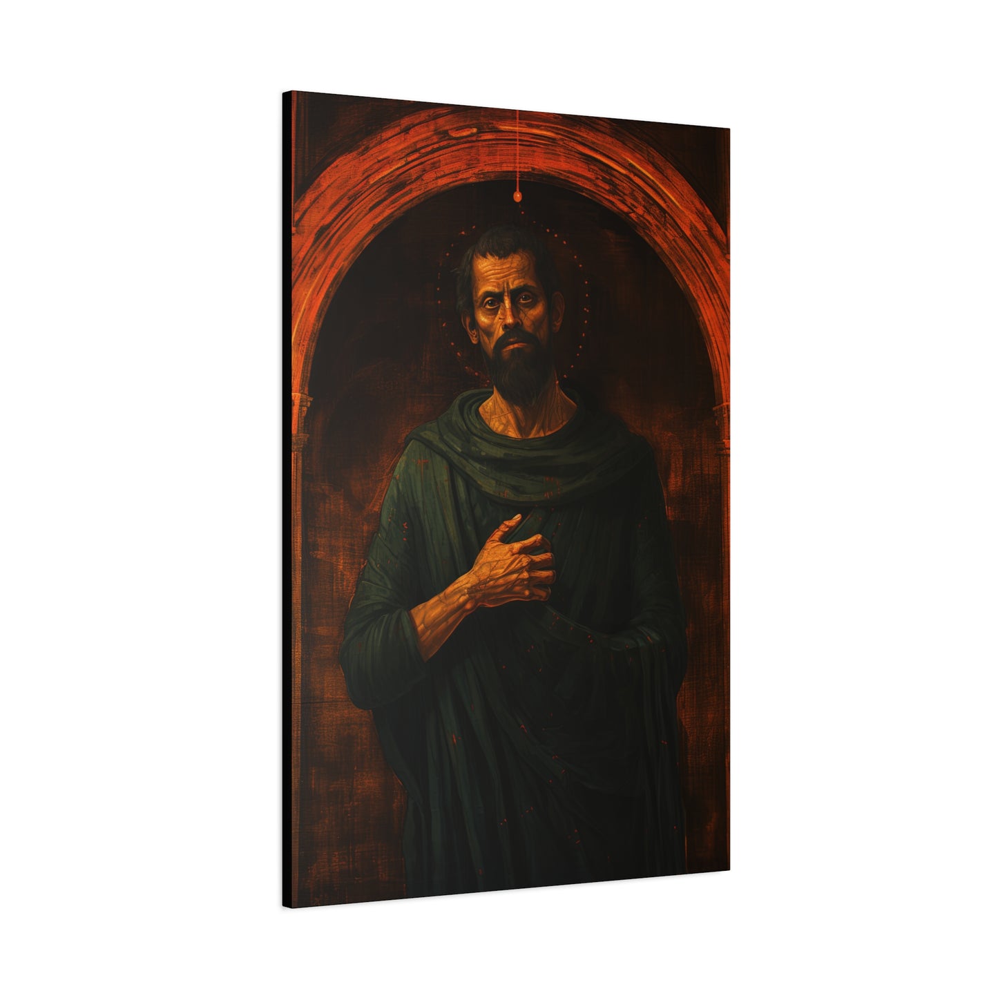 Saint Bartholomew Canvas Print - Multiple Sizes - Catholic Home art - Museum Wrapped Canvas - Sanctified Souls Print
