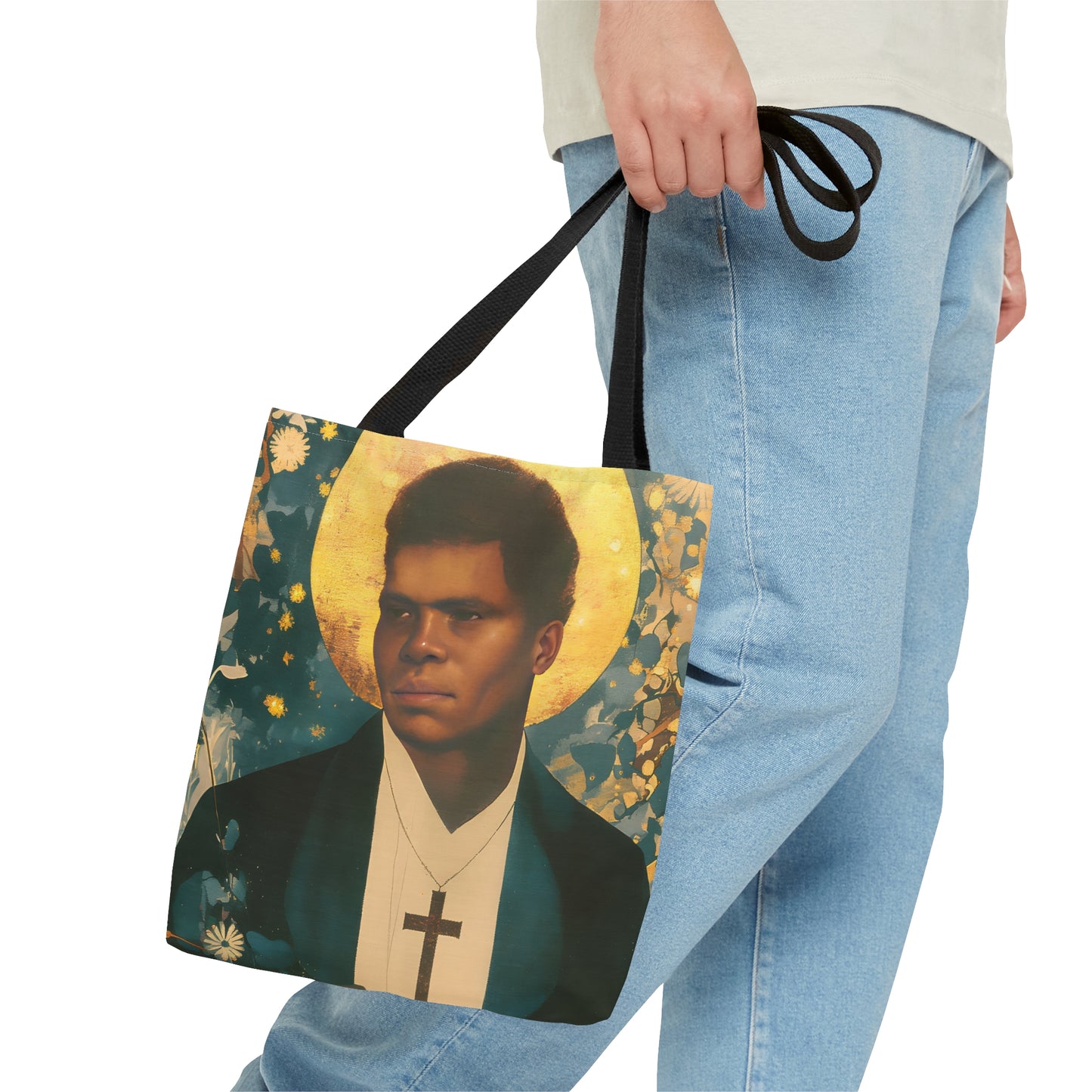 Blessed Peter To Rot Tote Bag - Large Medium Small Faith Art Bag - Catholic Faith Purse - Religious Carry All Reusable Tote Bag