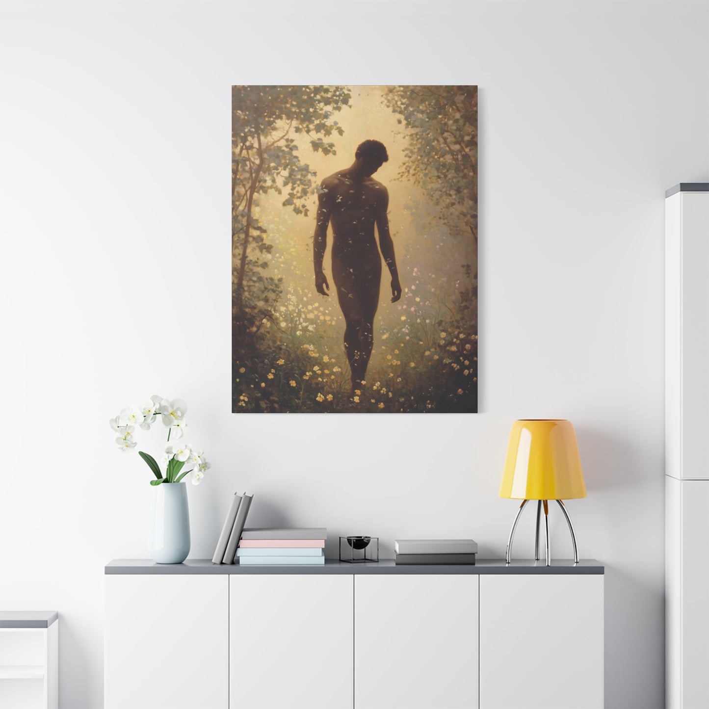 Saint Adam - Museum Wrapped Canvas - Sanctified Souls Print - Religious Art for your Home