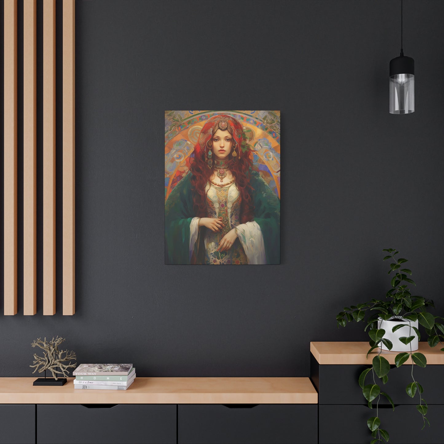 Saint Margaret of Antioch - Museum Wrapped Canvas - Sanctified Souls Print