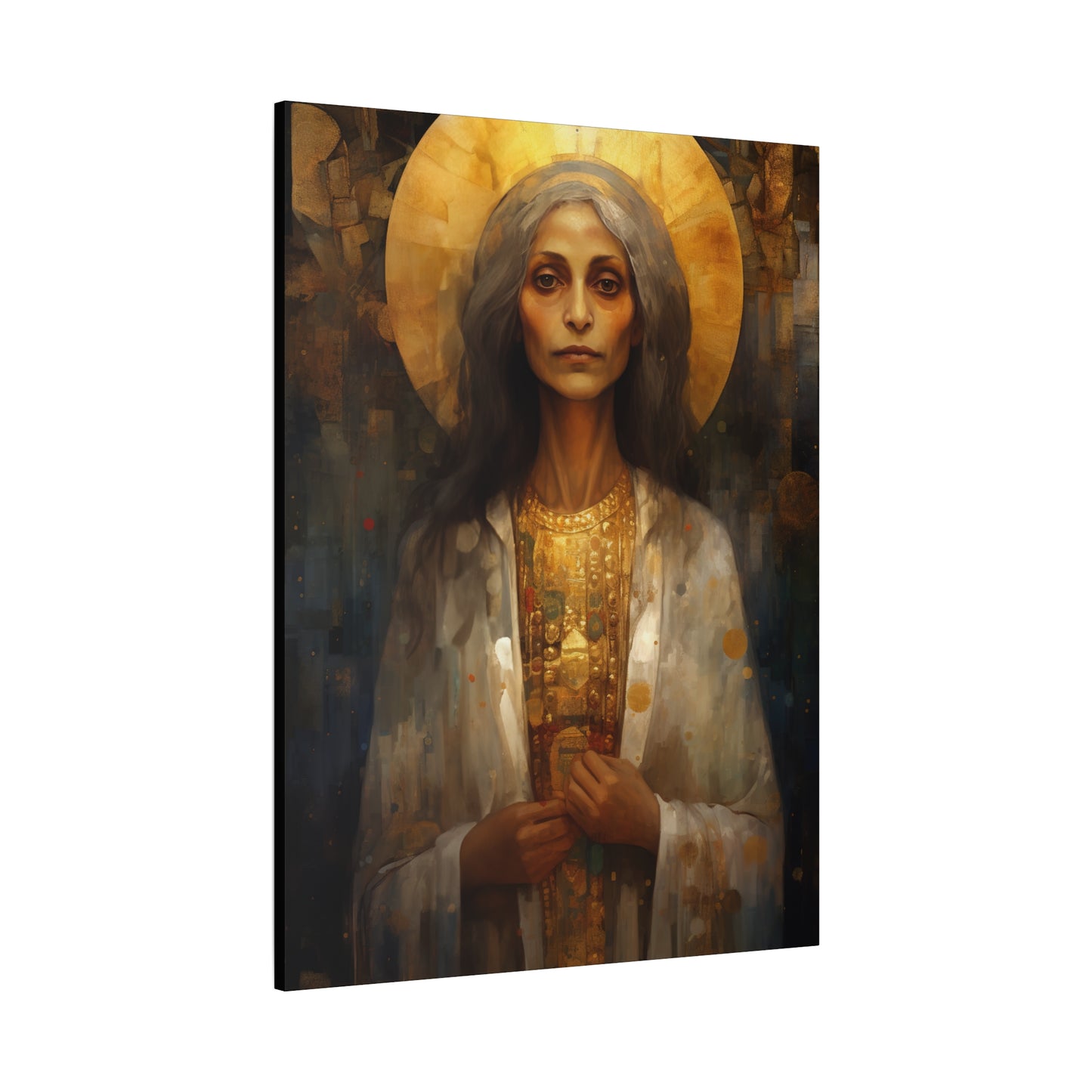 Saint Mary of Egypt - Museum Wrapped Canvas - Sanctified Souls Print - Religious Art for your Home